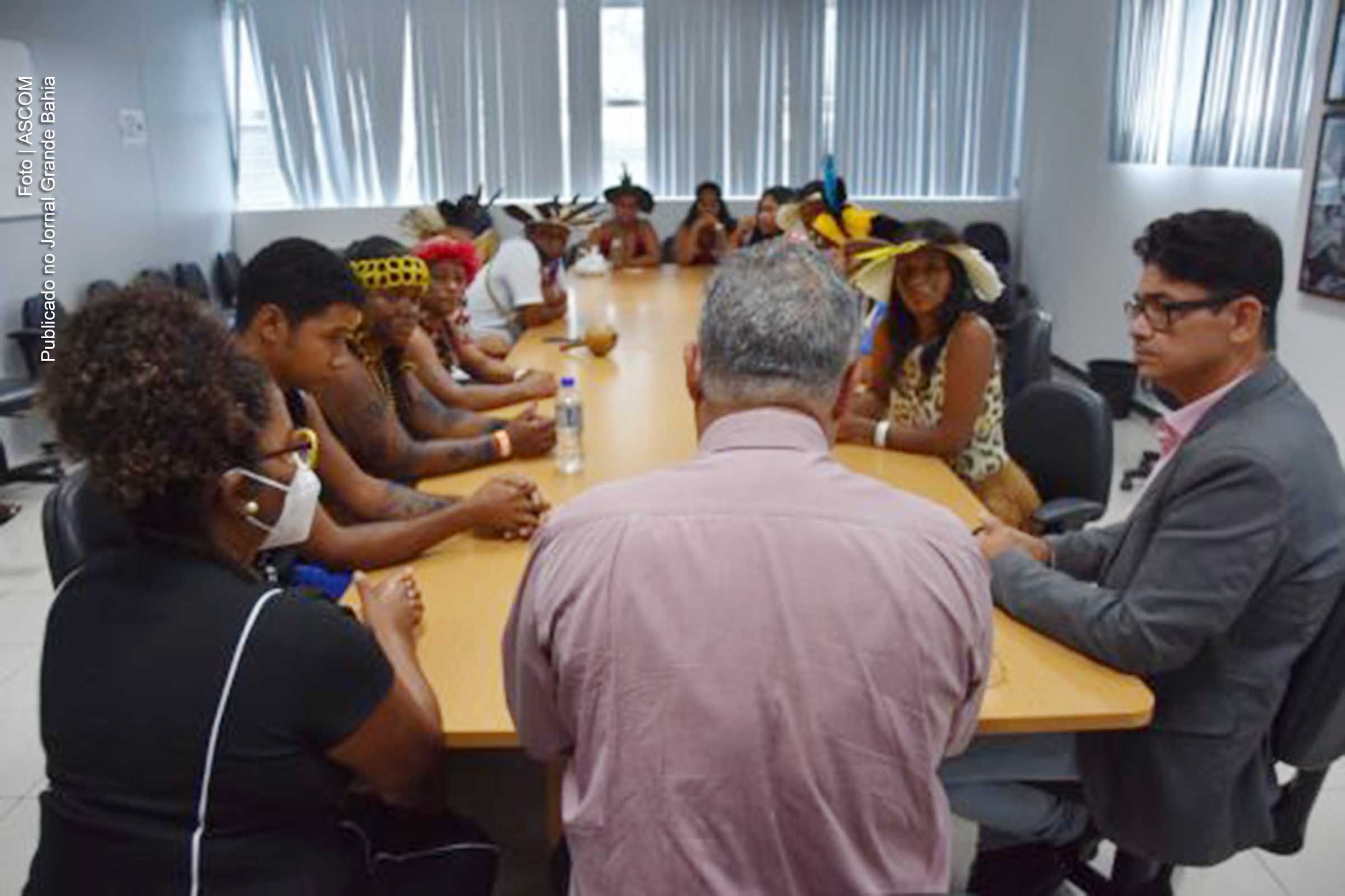 Indígenas apresentam pauta com reivindicações durante reunião na ALBA.