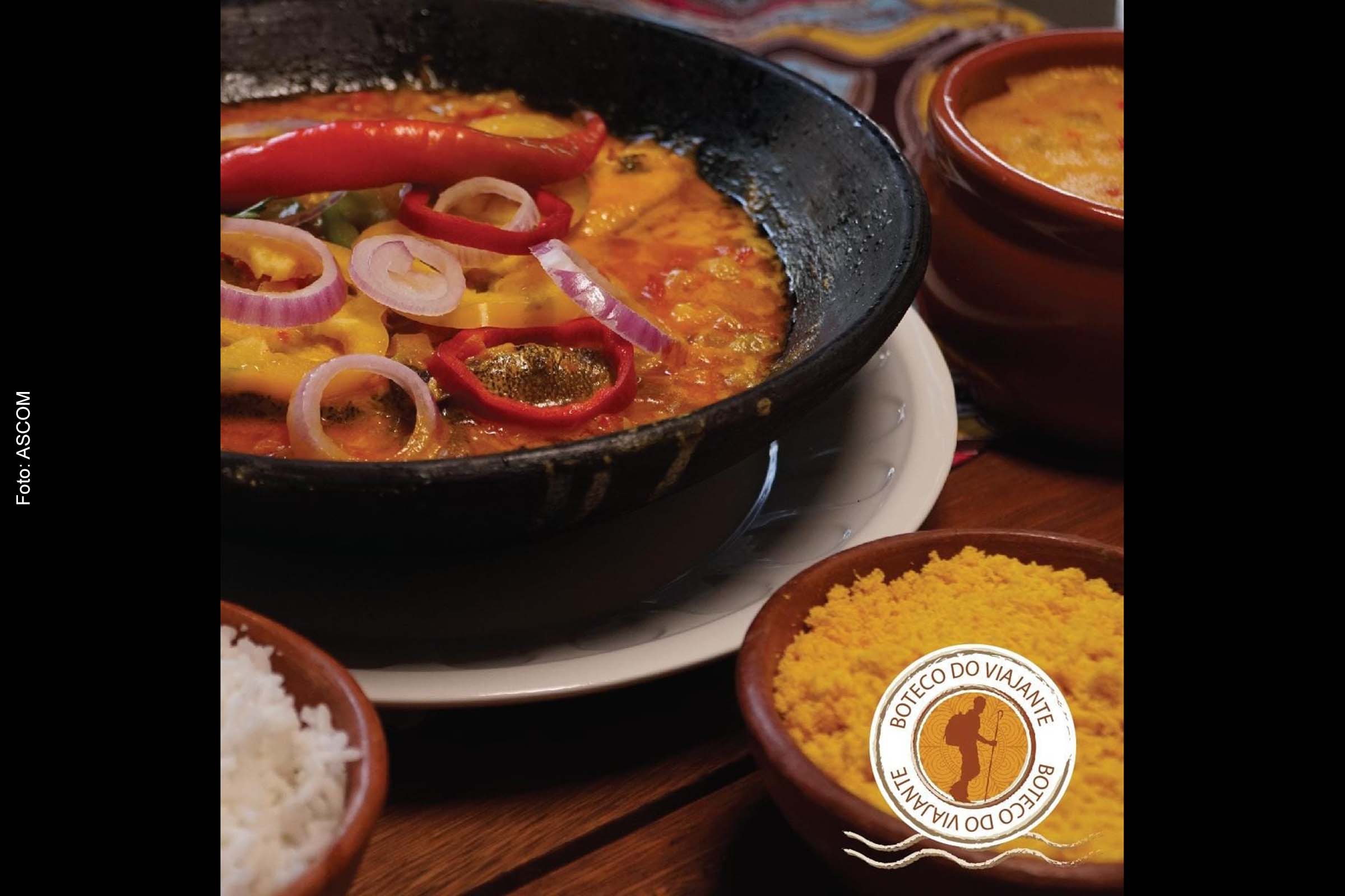 Moqueca do Restaurante Boteco do Viajante.