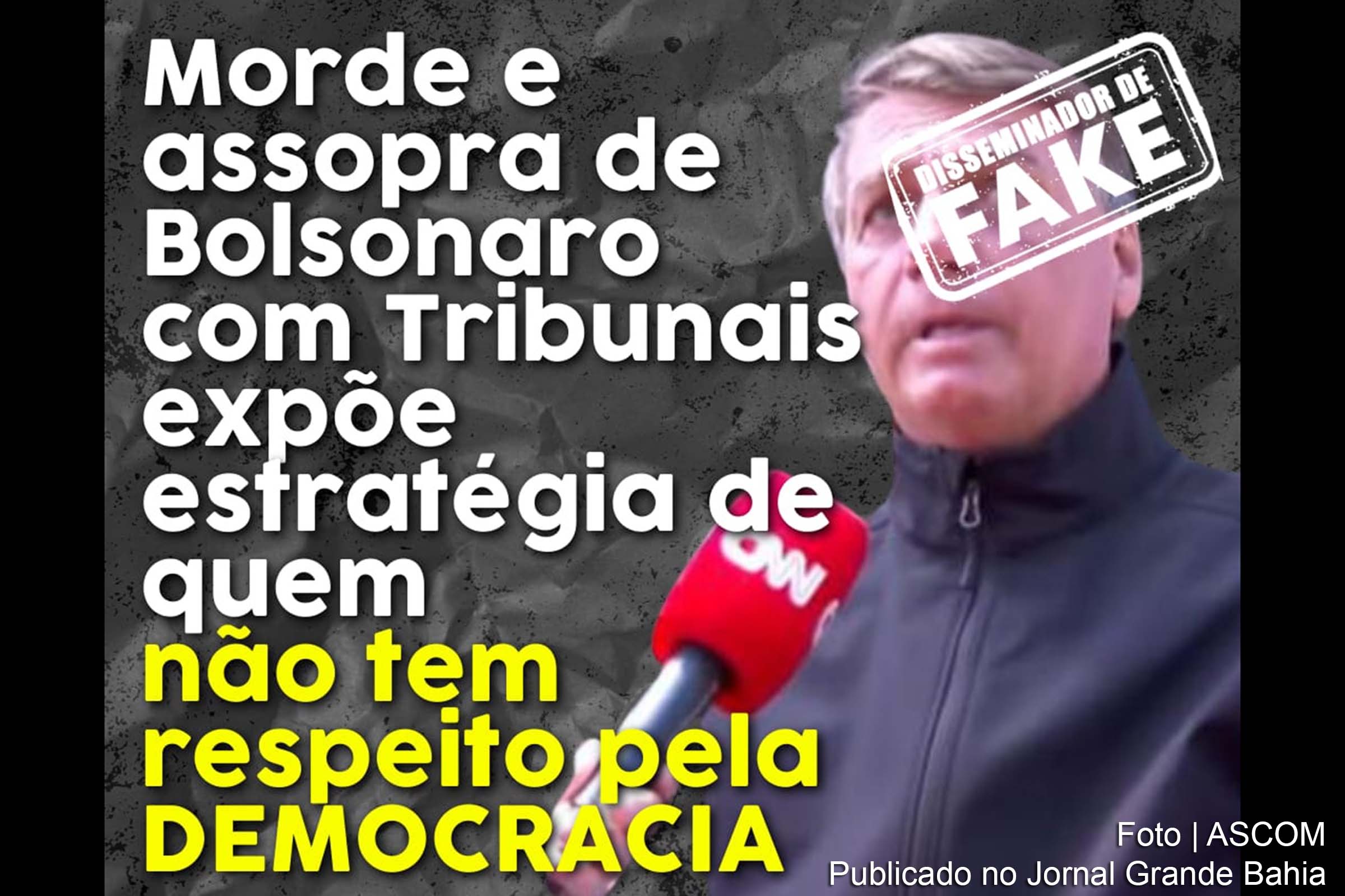 O presidente adota a estratégia de falar firme, aumentando a pressão de sua base e das milícias digitais sobre os demais poderes.