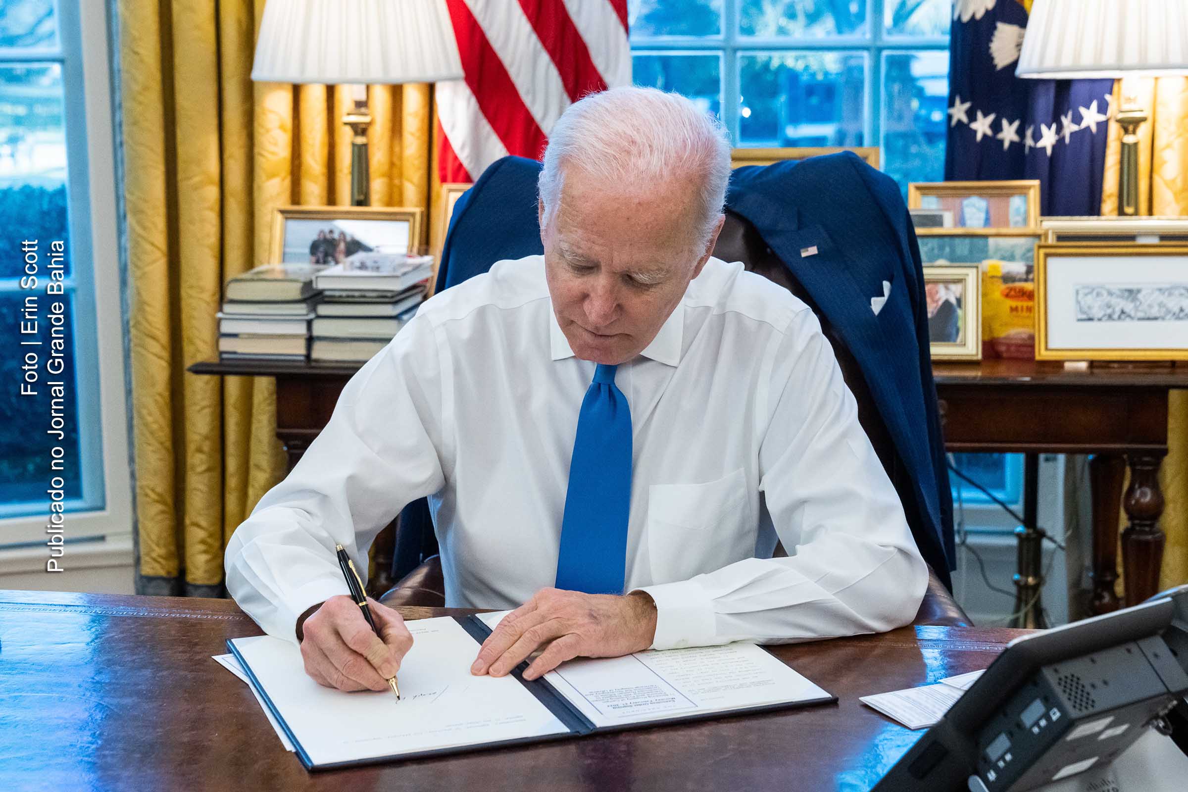 Presidente Joe Biden usa armas não convencionais contra a Rússia, objetivando ampliar participação no mercado europeu, com venda de material bélico e insumos energéticos.