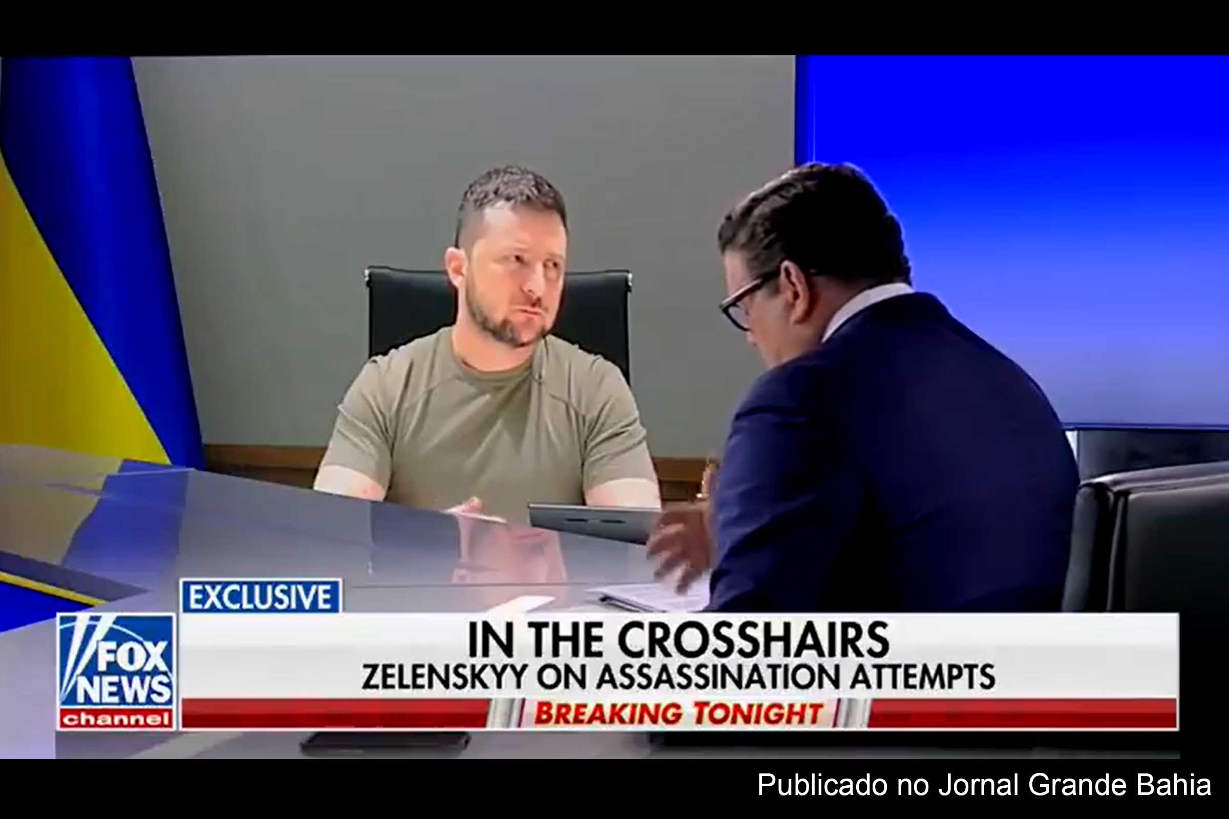 Presidente Vladimir Zelensky defende batalhão neonazista Azov em entrevista à Fox News; Operação Especial da Rússia objetiva desnazificar Ucrânia