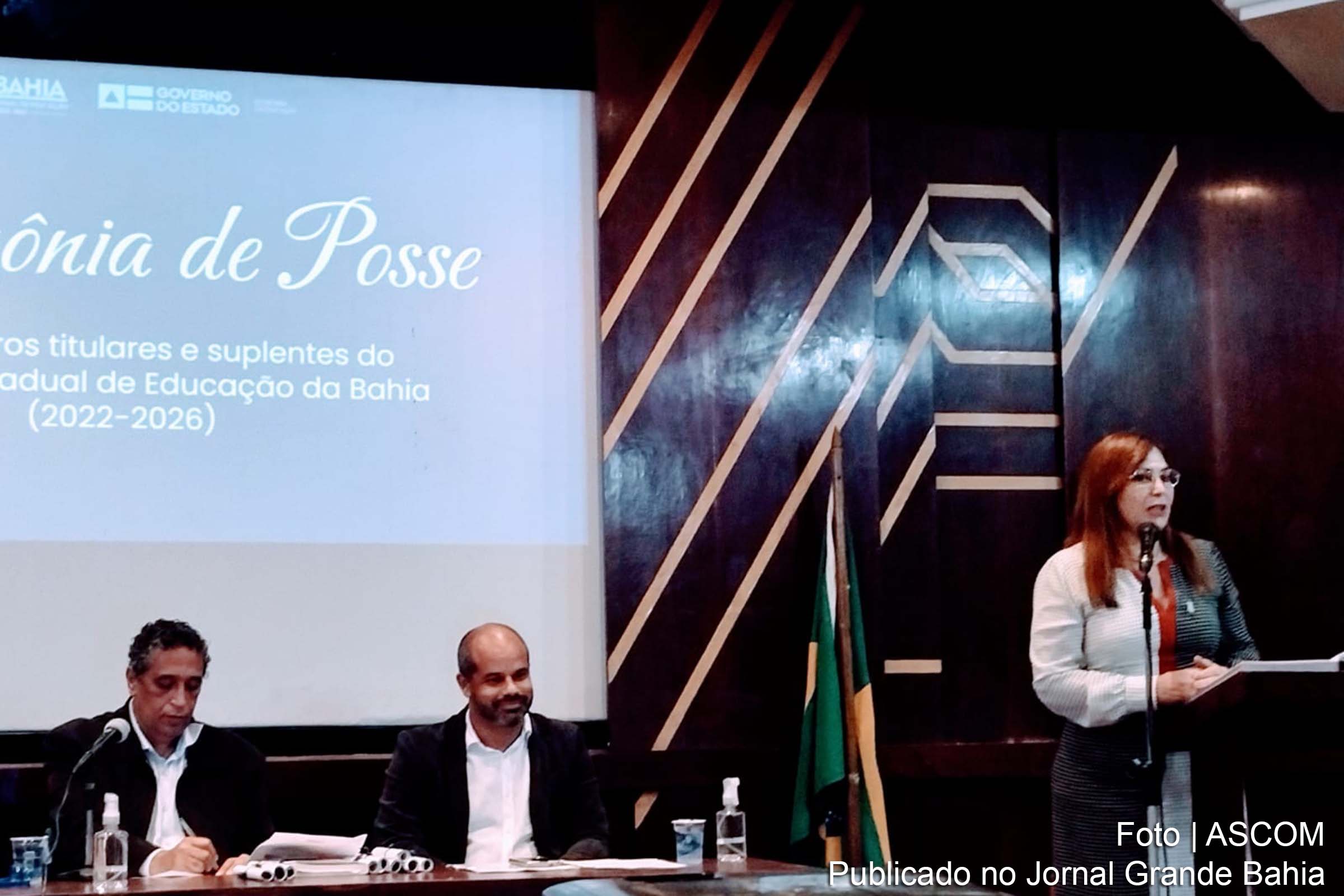 A cerimônia de posse aconteceu no Museu Eugênio Ferreira Leal, no pelourinho. A vice-reitora da Uefs, Amali Mussi, participou do evento representando a Uefs.