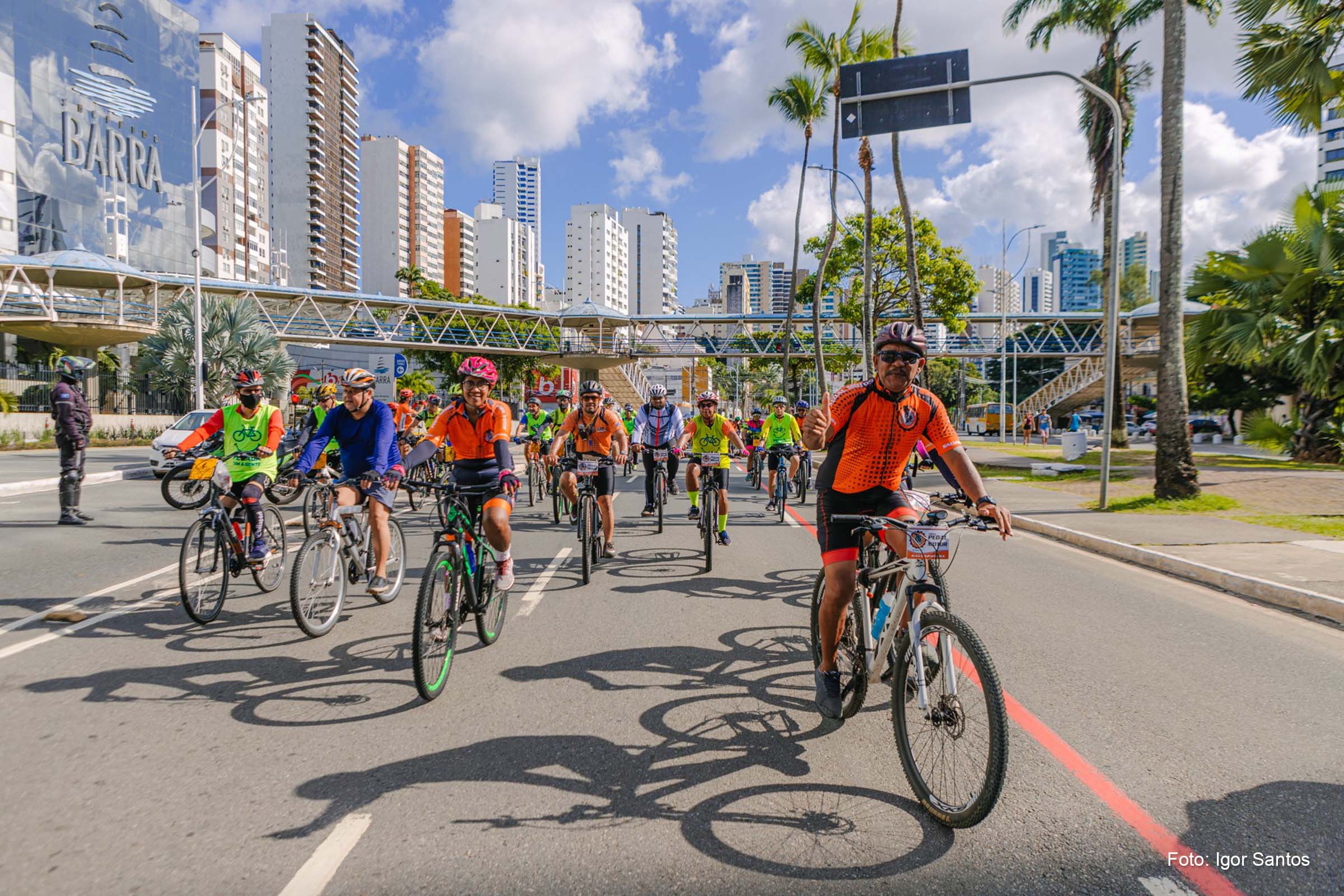 Evento marcou o início das comemorações ao Dia Internacional do Ciclista, comemorado no dia 19 de abril.