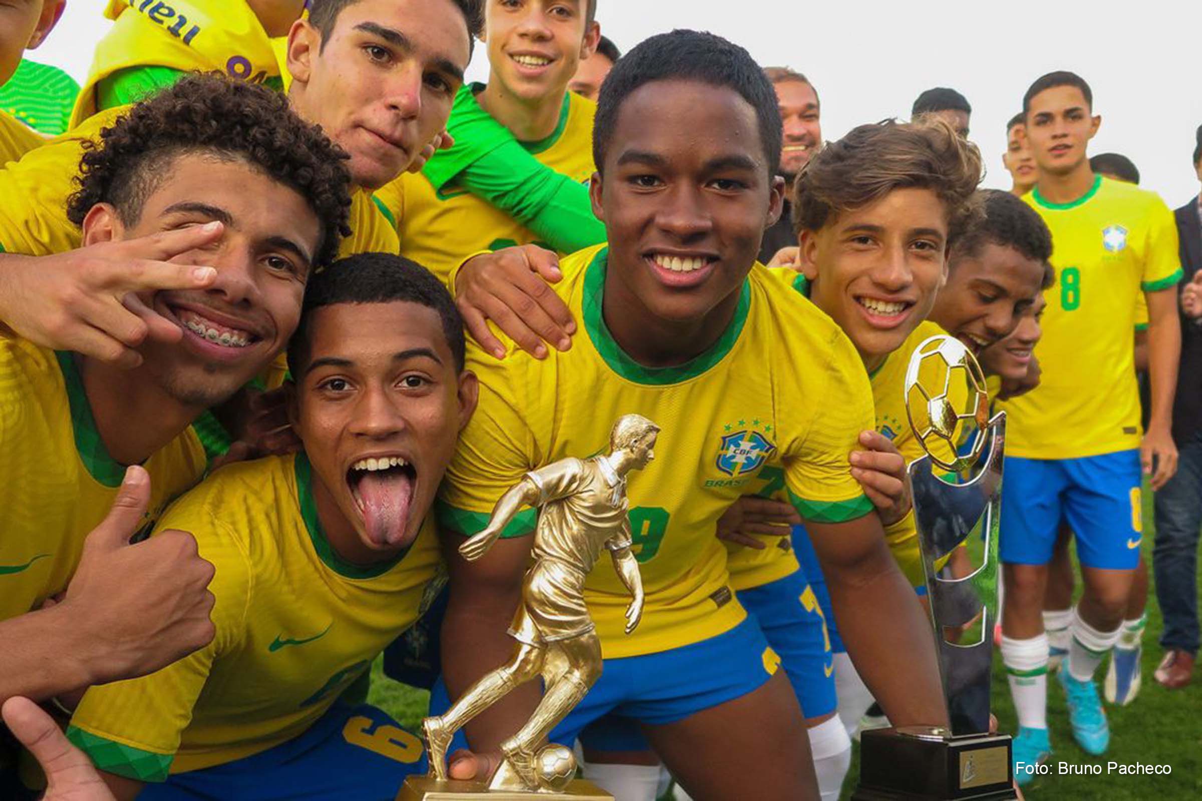 Sem perder nenhum jogo, o ataque brasileiro somou 11 gols, cinco deles marcados por Endrick, artilheiro da competição.