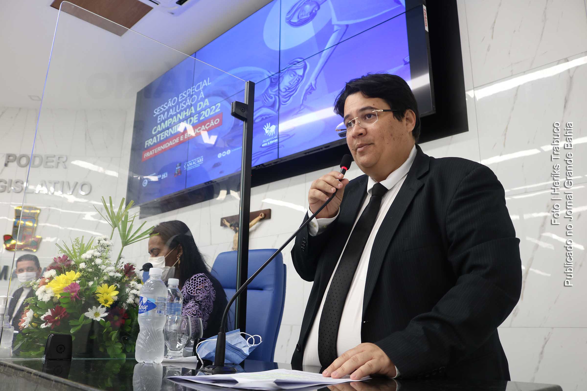 Vereador Tagner Oliveira Cerqueira (PT de Camaçari).
