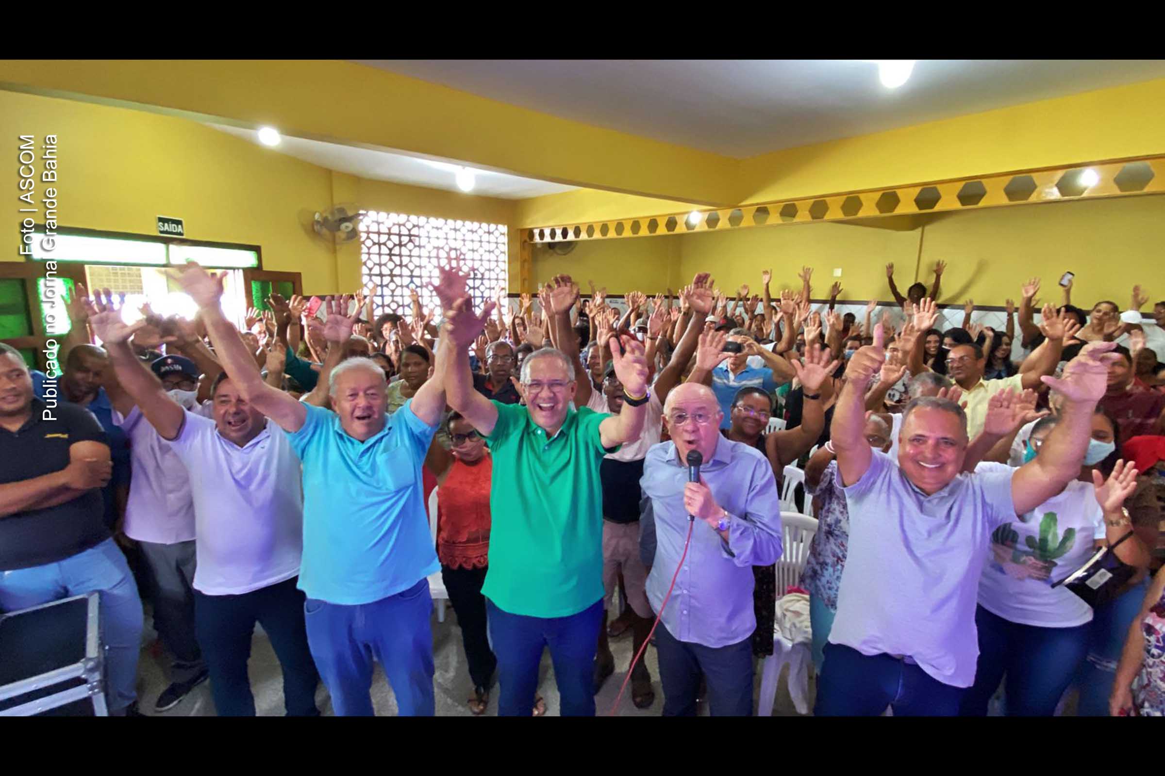 Apoio de Antônio Carlos Ataíde (Carlito do Peixe) à reeleição do deputado estadual Carlos Geilson, contou com a presença do ex-governador José Ronaldo de Carvalho.