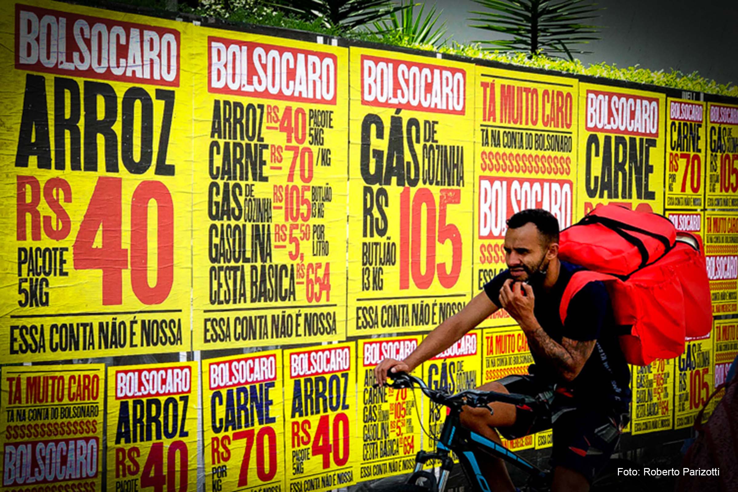 Sem argumento para justificar desastre socioeconômico brasileiro, chefe do Executivo repete falácia para se esquivar de culpa por desemprego, empobrecimento e fome.