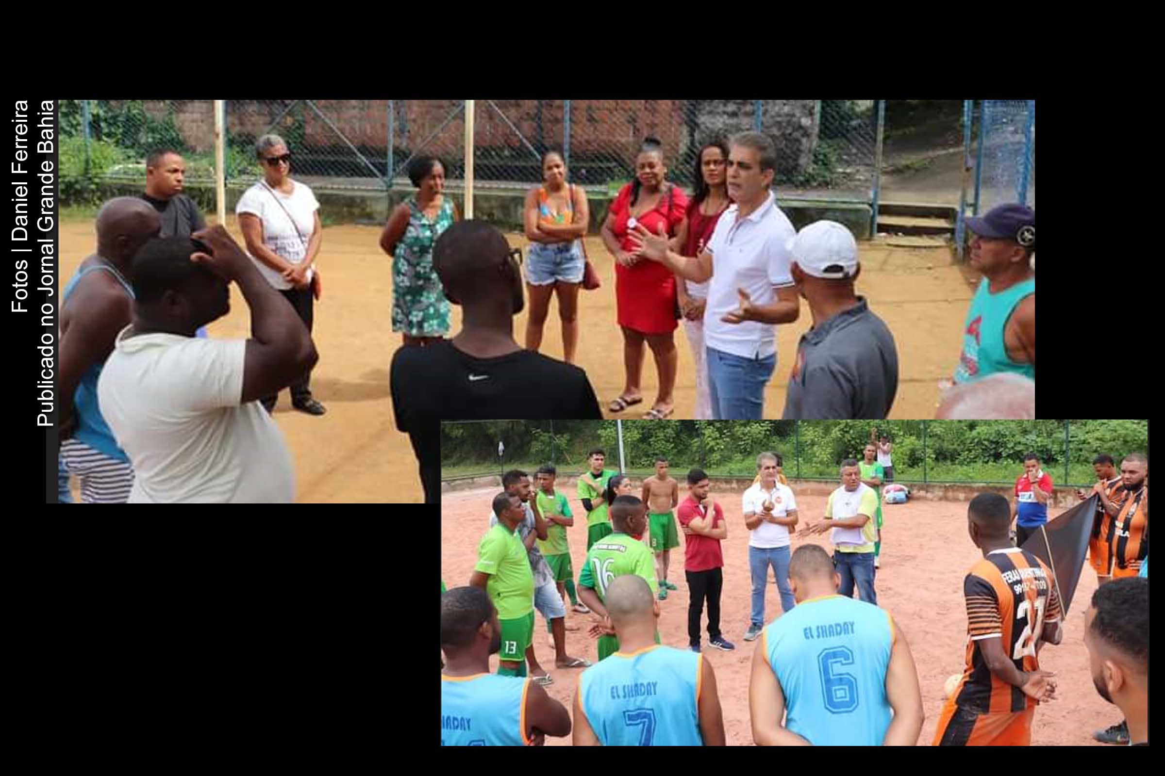 Deputado Robinson Almeida (PT) dialoga com moradores da periferia de Salvador e destaca parceira entre ACM Neto (UB) e Jair Bolsonaro (PL) cujo resultou foi o retrocesso de direitos para o povo da Bahia.