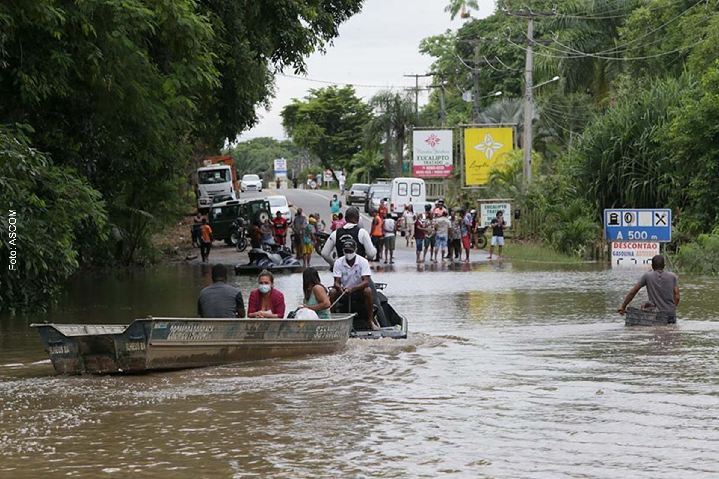 Na Bahia, 13 munícipios foram atingidos, com cerca de 470 mil pessoas em situação de vulnerabilidade, das quais quase 80 mil desabrigados.