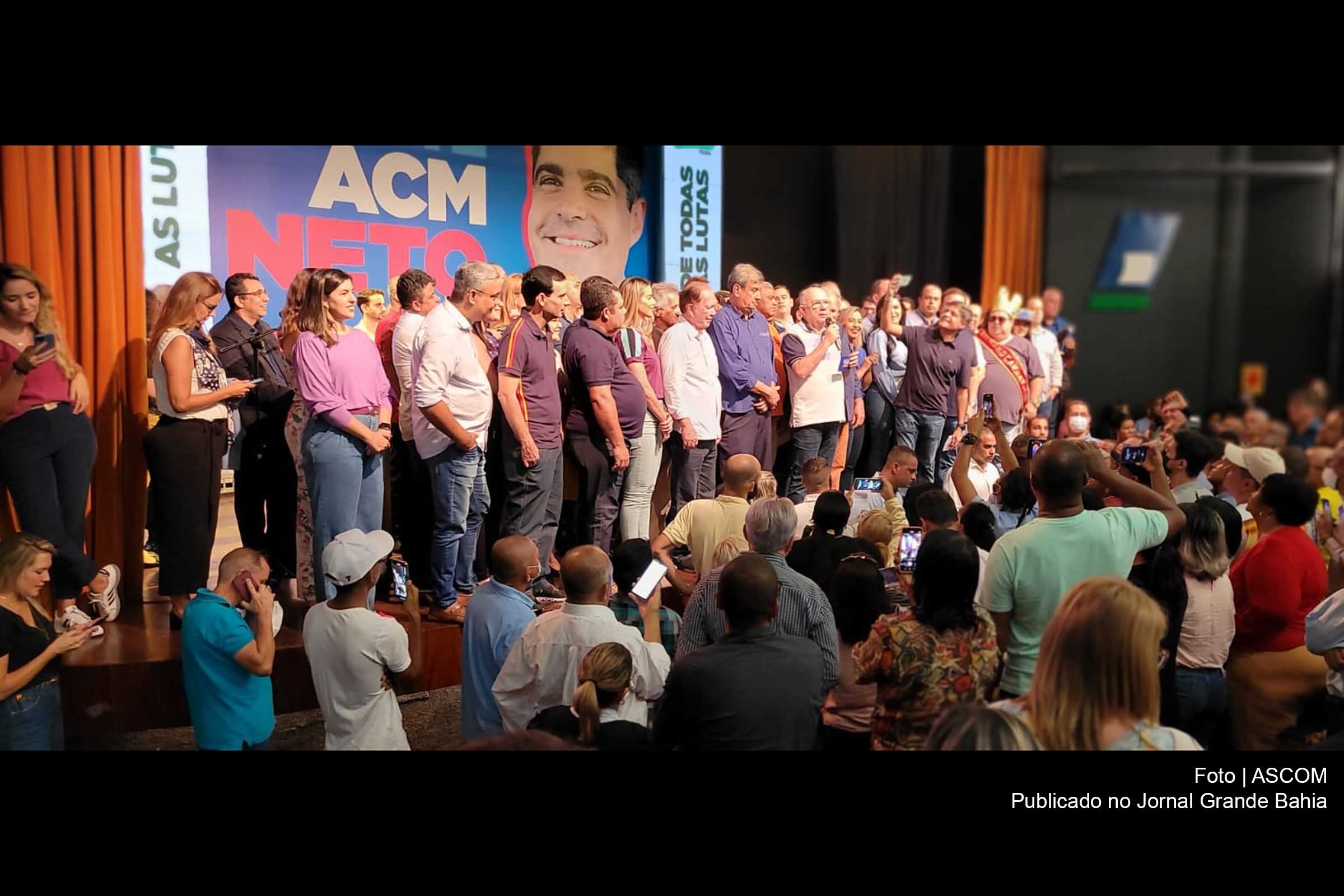 Eleições 2022: Prefeito Colbert Martins pressiona ACM Neto pela indicação de José Ronaldo como pré-candidato à vice-governador; Evento do MDB de Feira de Santana reúne militância e apoiadores