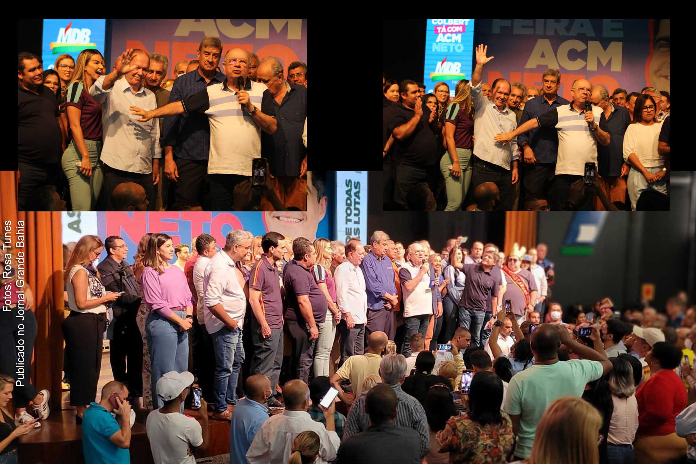 Eleições 2022: Lideranças Feira de Santana e de mais 30 municípios manifestam apoio à ACM Neto; Movimento Herzem Gusmão de Resistência do MDB é lançado pelo prefeito Colbert Martins Filho