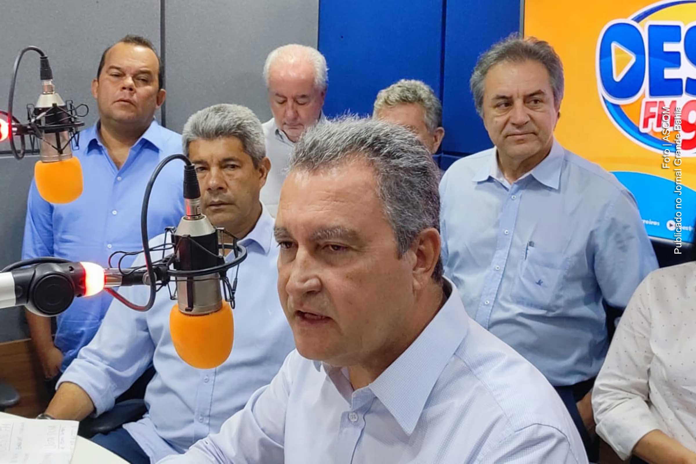 Governador Rui Costa (PT) destaca capacidade de Jerônimo Rodrigues (PT) para dirigir Estado da Bahia.
