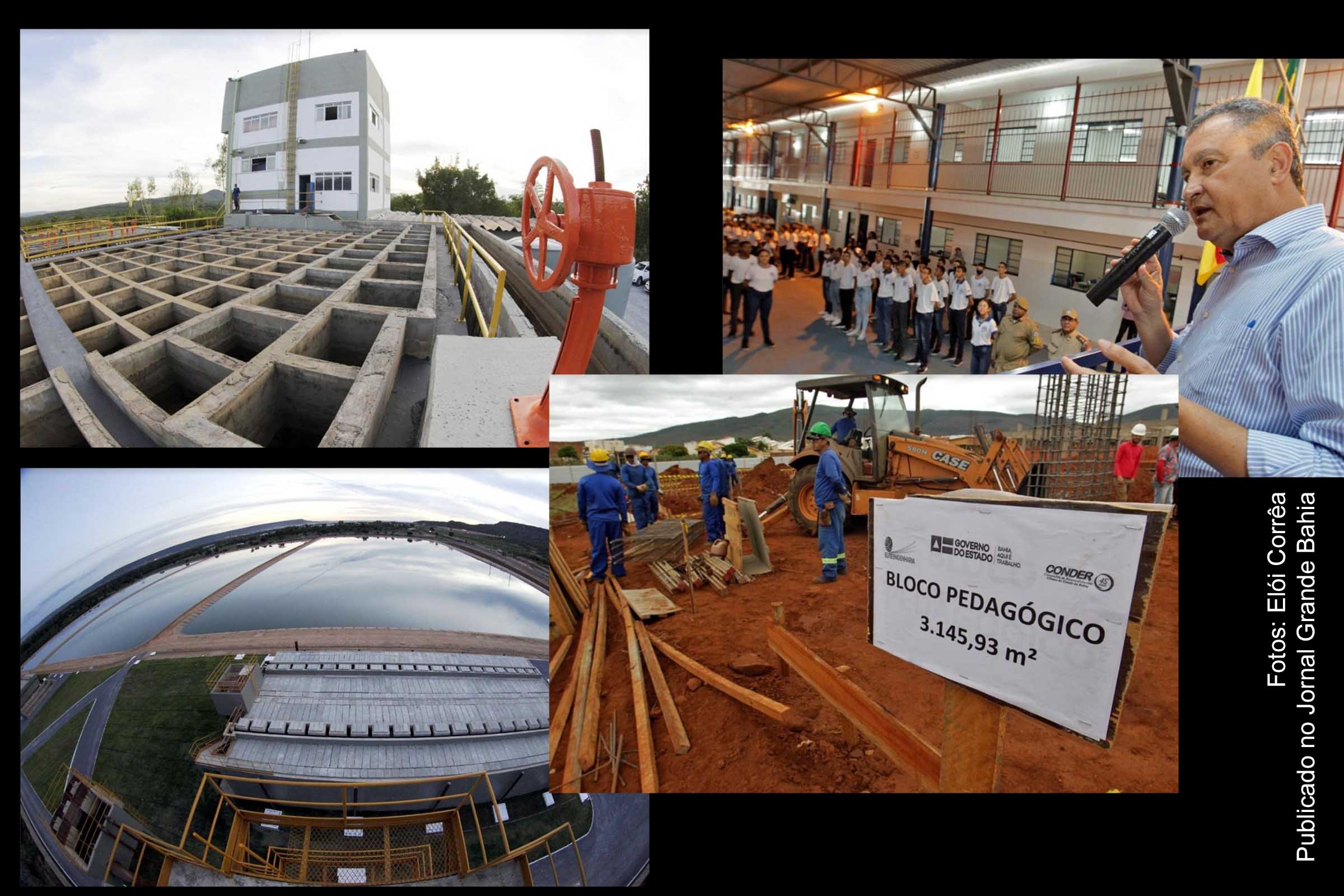 Governador Rui Costa inaugura SAA, autoriza SESAB a formalizar com a Prefeitura de Brumado cessão de equipamentos de saúde, determina reforma do campo de futebol do São Félix, visita à Escola em Tempo Integral Idalina Azevedo Lobo e às obras da Nova Unidade Escolar e assina ordens de serviço para obras nas áreas de abastecimento de água, estrada e esportes.