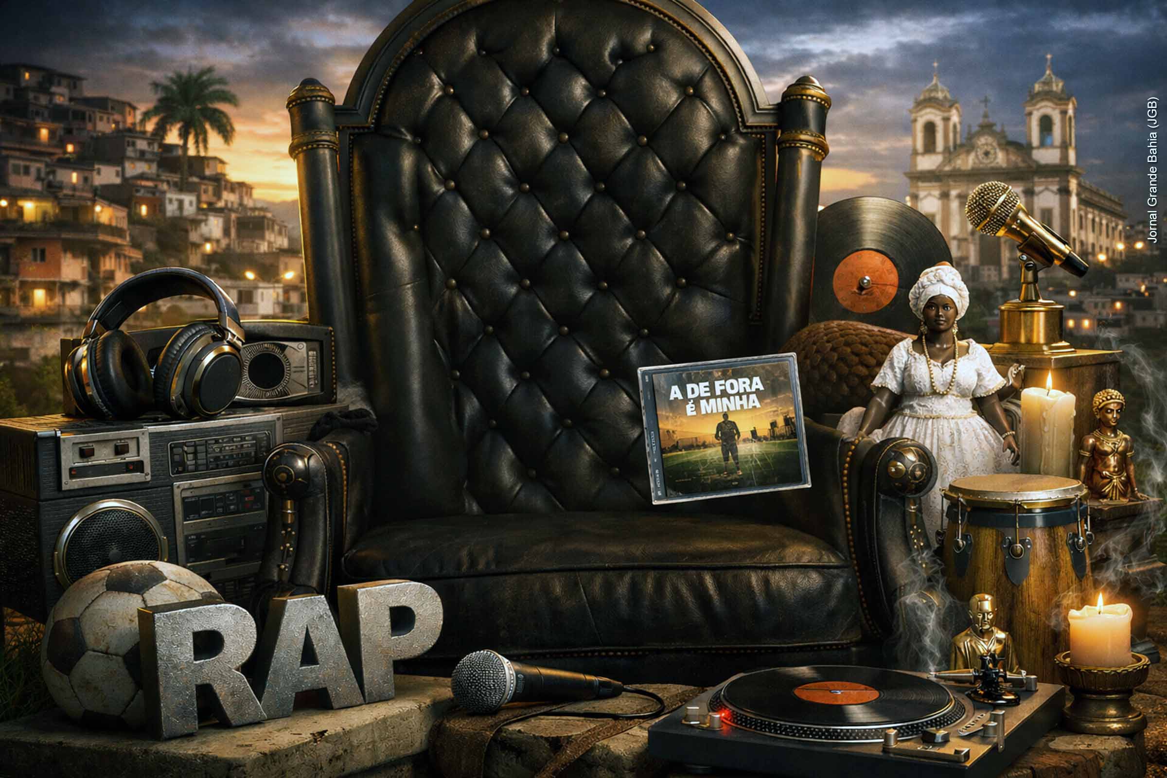 Lançado em 29/04/2022, o EP A de Fora é Minha marca o retorno de Viktor Arkad após 13 anos, reunindo seis faixas que mesclam rap, trap, reggae, arrocha e afrobeat. Produzido pela MPN Records, o trabalho destaca maturidade artística, diversidade sonora e forte identidade periférica, consolidando o rapper como referência histórica do hip hop baiano.