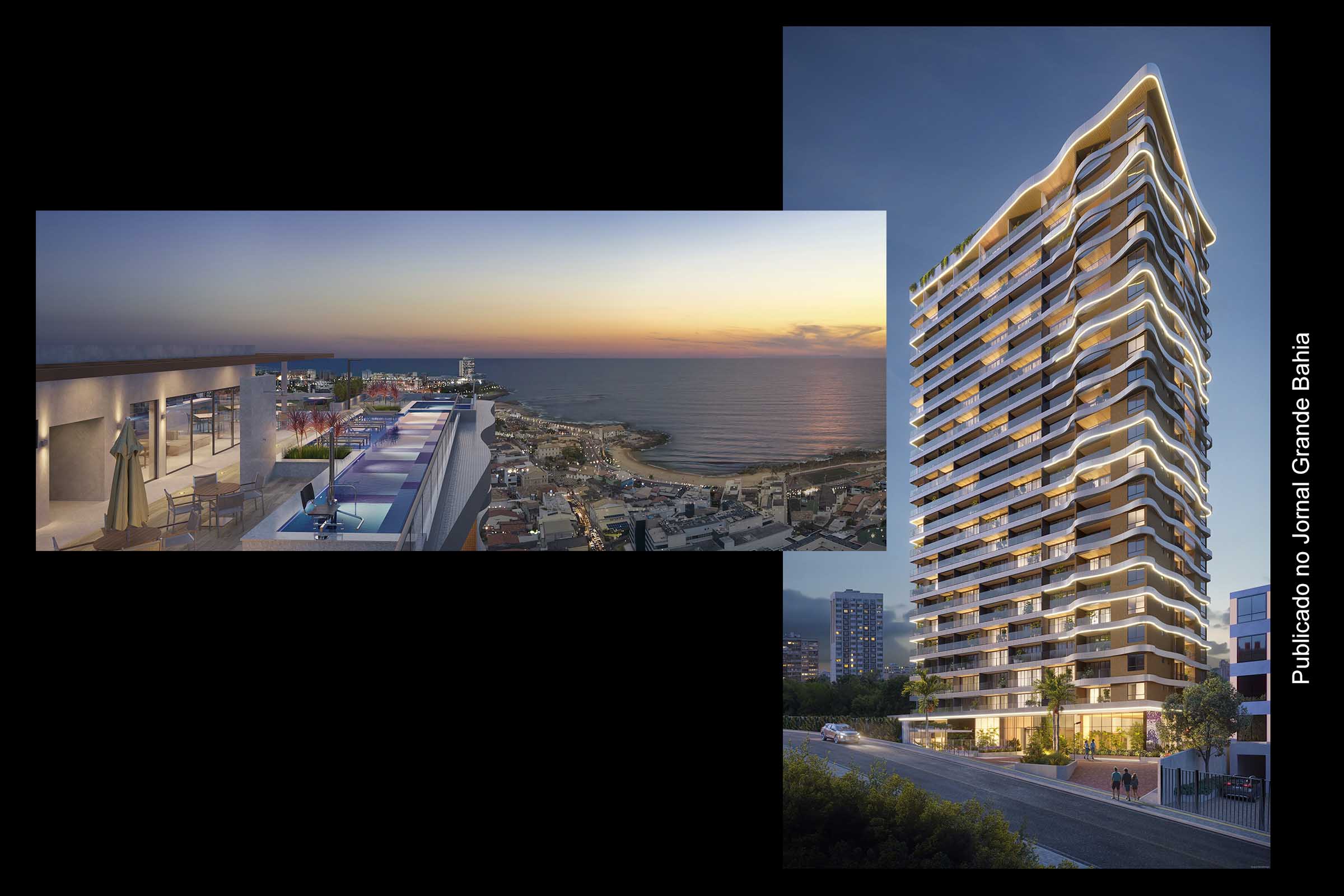 Em um bairro completo de Salvador, com uma localização privilegiada, o Beach Class Rio Vermelho vem com três opções de apartamentos.