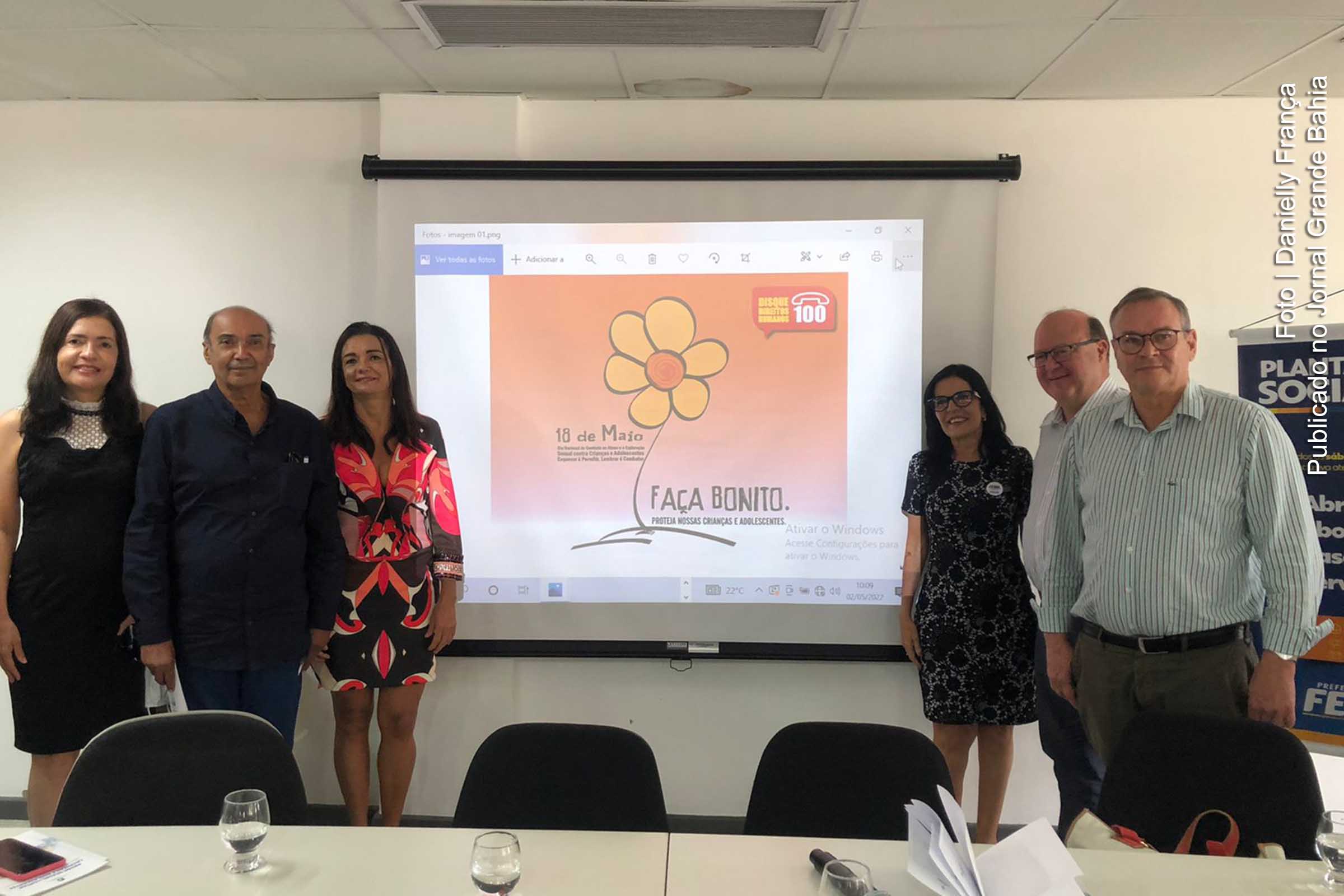 Feira de Santana: Representantes da sociedade civil, Governo Colbert Martins e MP iniciam agenda da campanha 2022 de combate ao abuso e exploração sexual de crianças e adolescentes