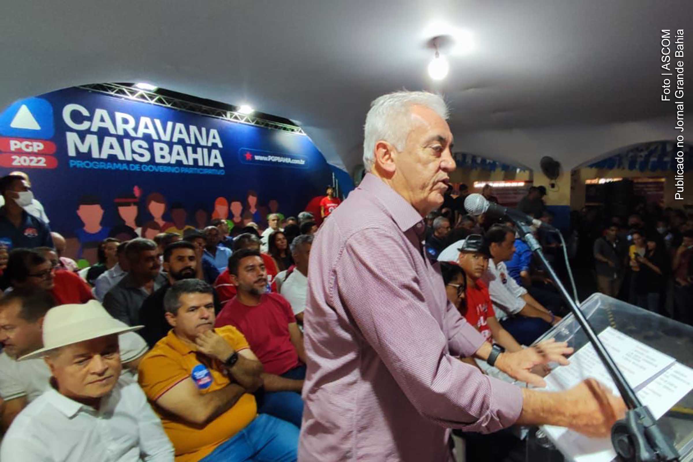 Senador Otto Alencar critica opositores e destaca Jerônimo Rodrigues como pré-candidato ao governo da Bahia.