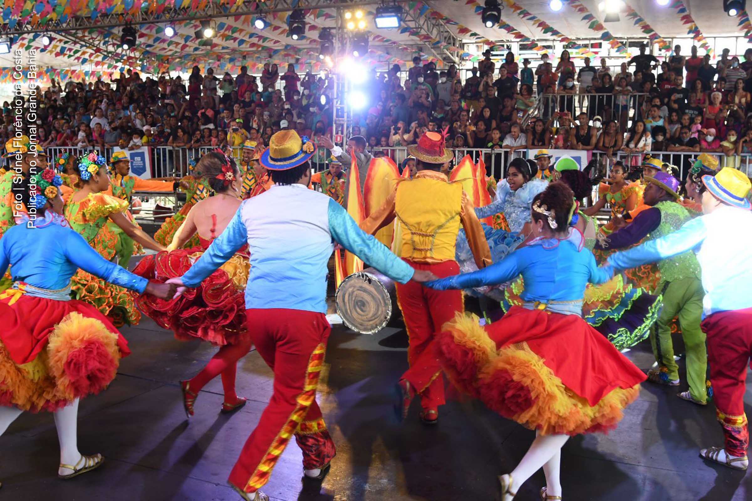 Campeonato Estadual de Quadrilhas Juninas ocorre em Salvador.