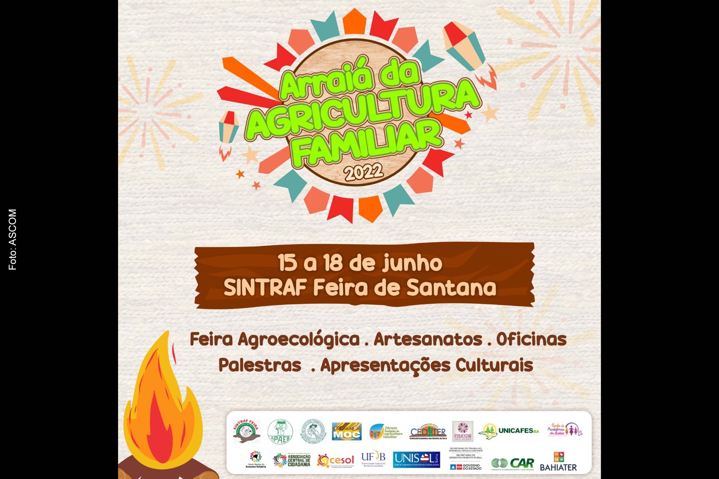 Aberta ao público em geral, a referida Feira vem com o viés de fortalecimento da agricultura familiar através da comercialização de produtos produzidos na região.