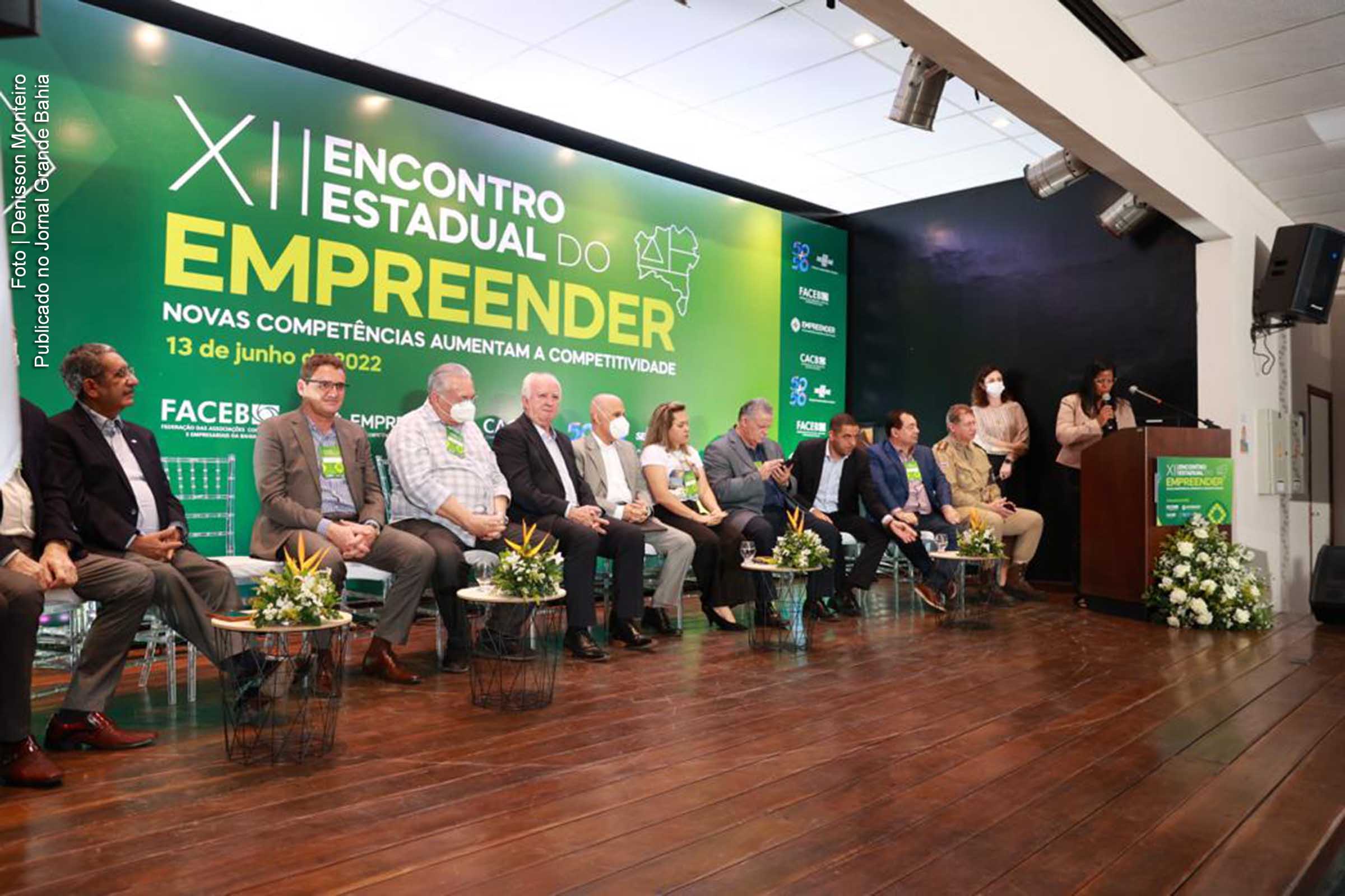 XII Encontro Estadual do Empreender é uma iniciativa da Federação das Associações Comerciais e Empresariais da Bahia (Faceb) em parceria com o Sebrae e reuniu cerca de 500 pessoas em Feira de Santana.