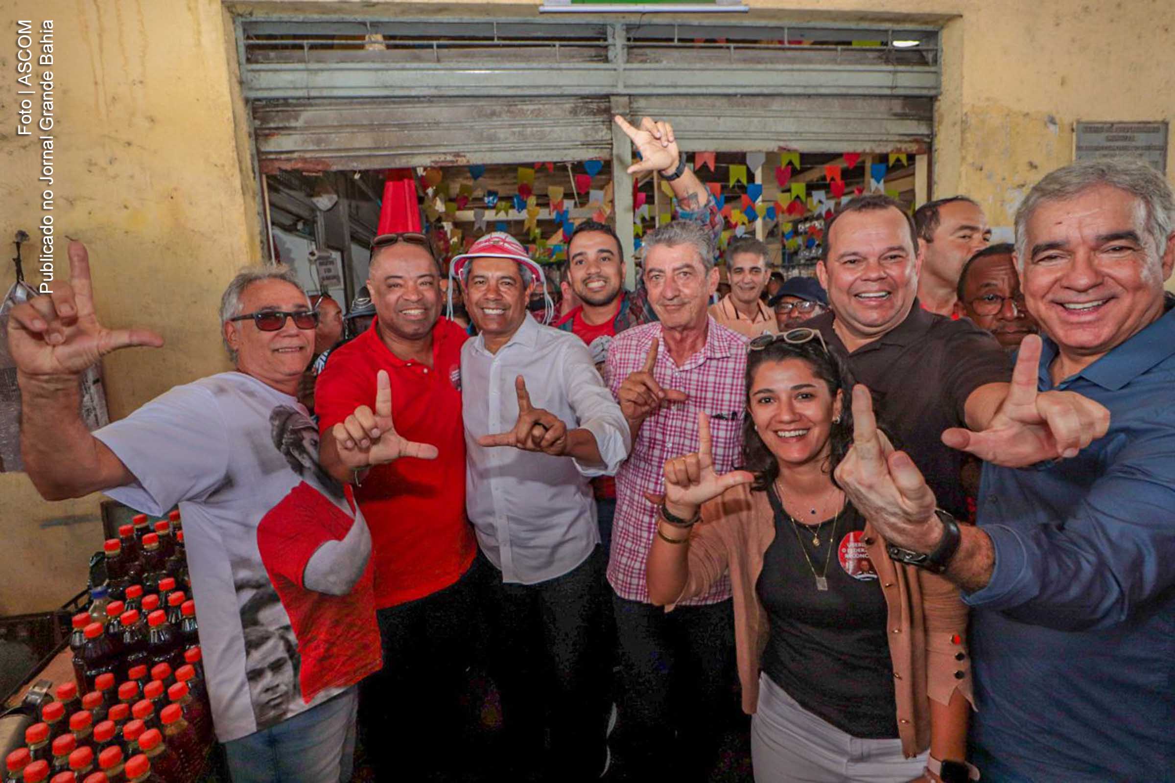 Jerônimo Rodrigues participa de ato de pré-campanha eleitoral em Cruz das Almas e destaca possibilidade de vitória no primeiro turno das eleições 2022.