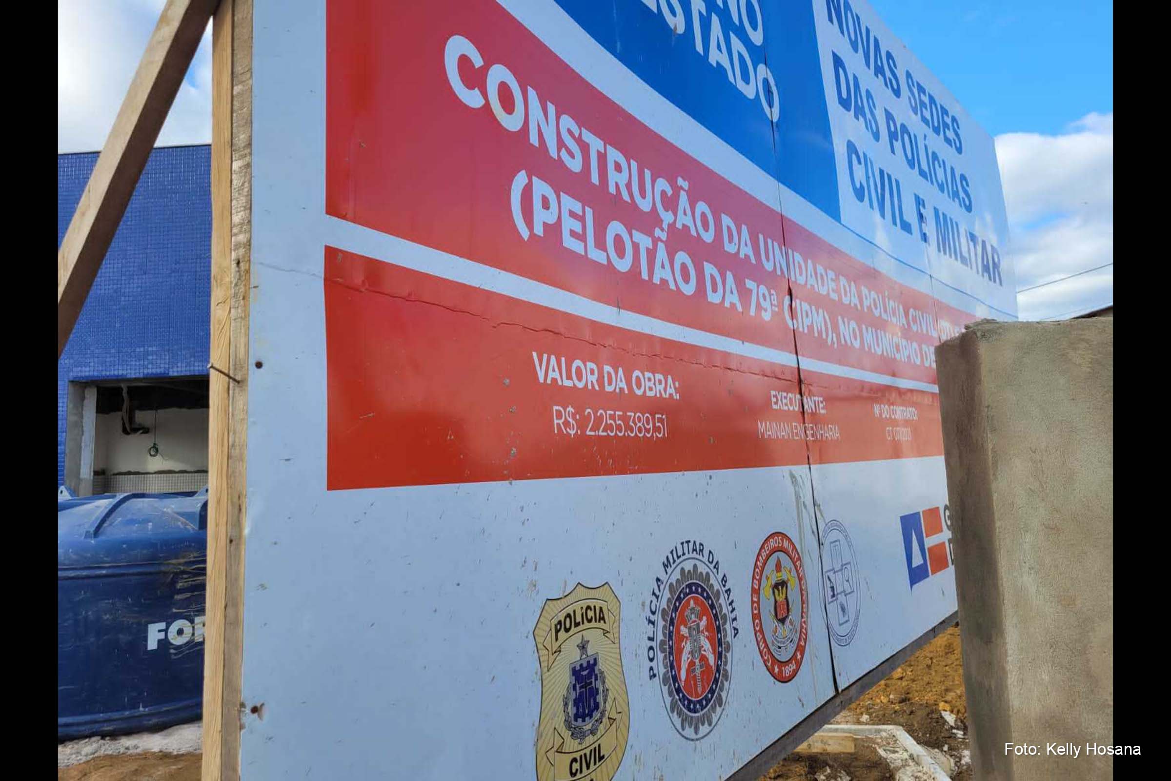 Forças da SSP atuarão lado a lado com a construção de uma nova Delegacia Territorial (DT) e de um Pelotão da Polícia Militar no mesmo espaço.
