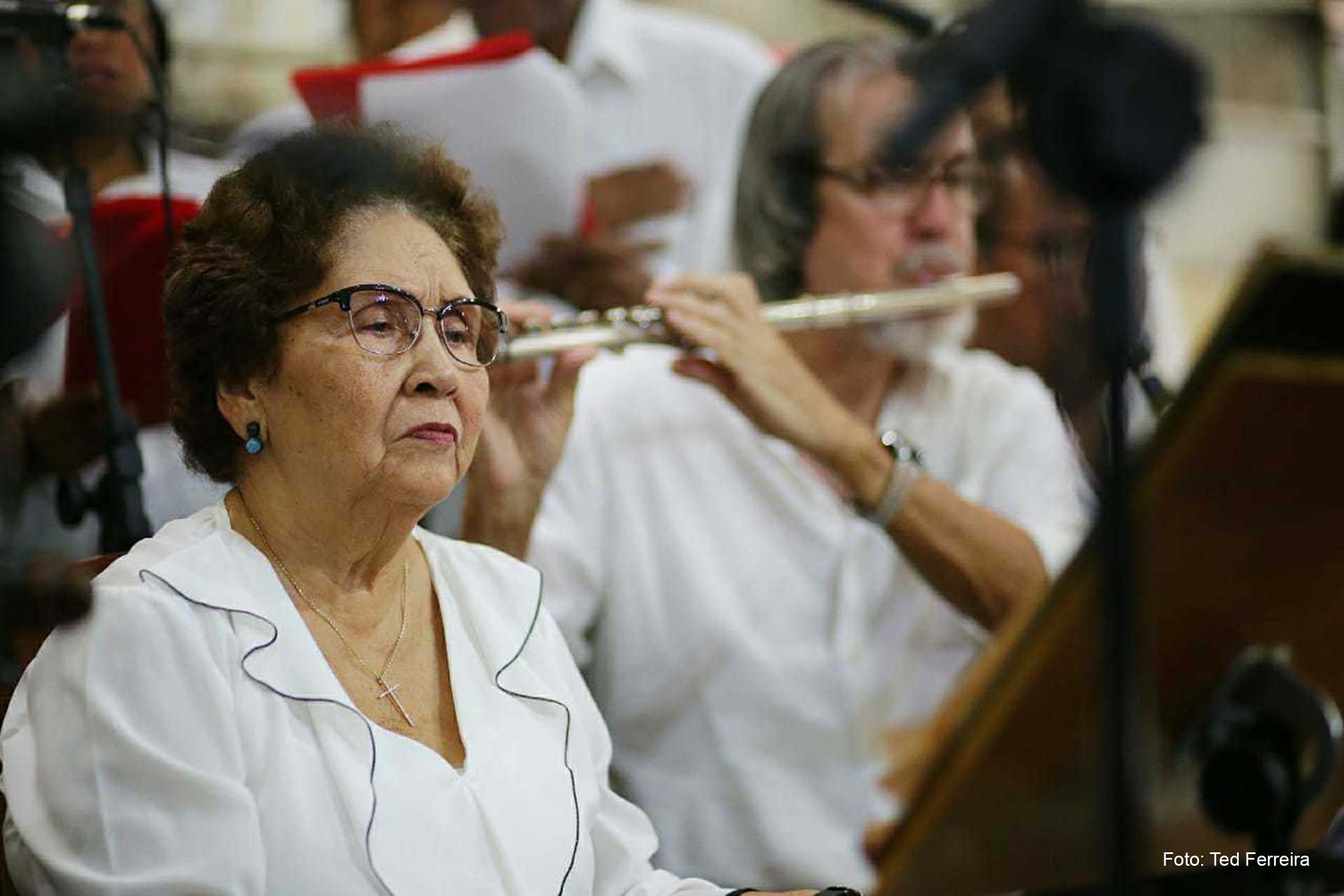 Cerimônia faz referência ao hino tradicional da liturgia católica, geralmente cantado em eventos solenes e sempre às vésperas da celebração da Independência da Bahia.
