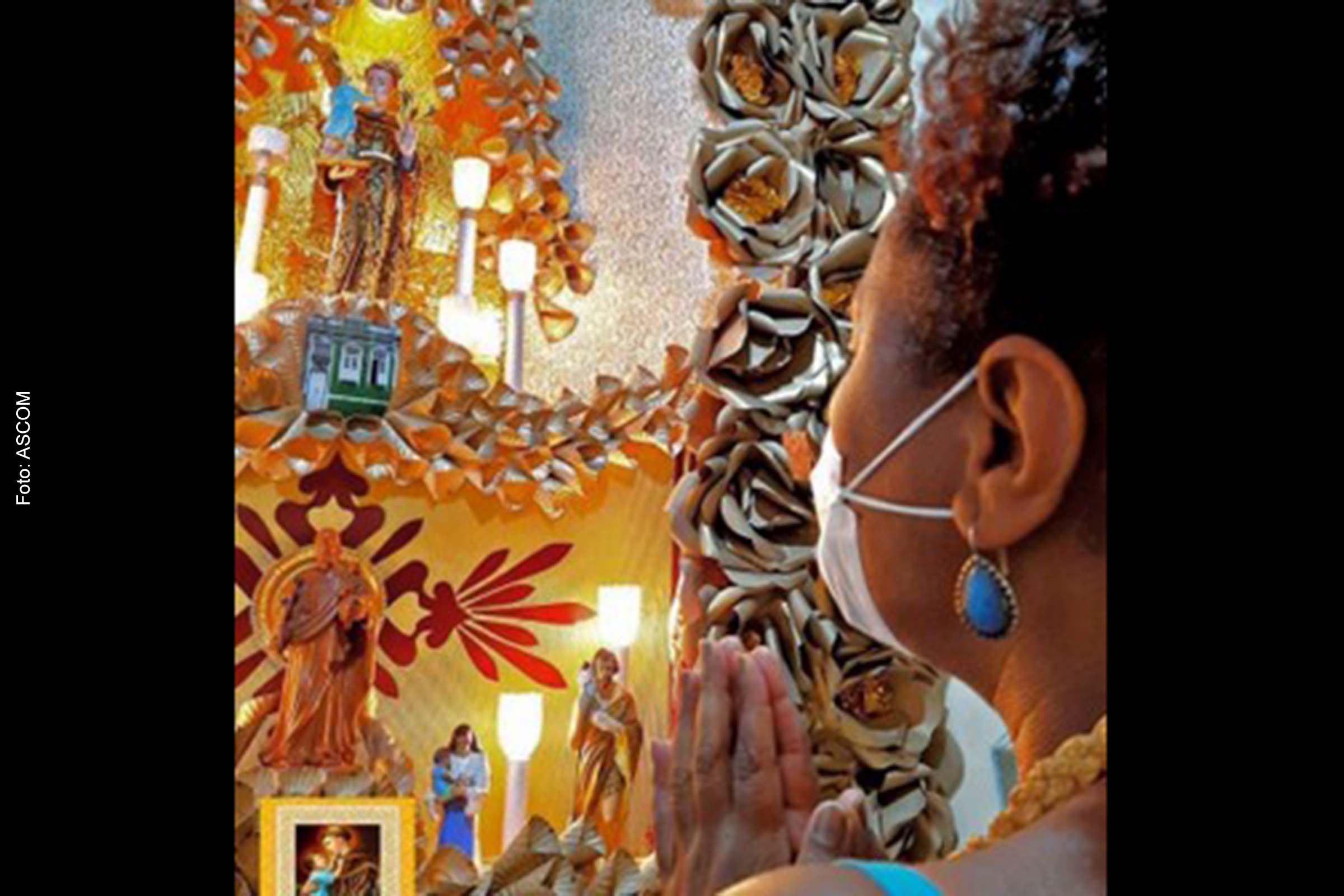 Evento religioso é realizado pelo artista plástico Rodrigo Guedes, no Santo Antônio Além do Carmo, há 16 anos.