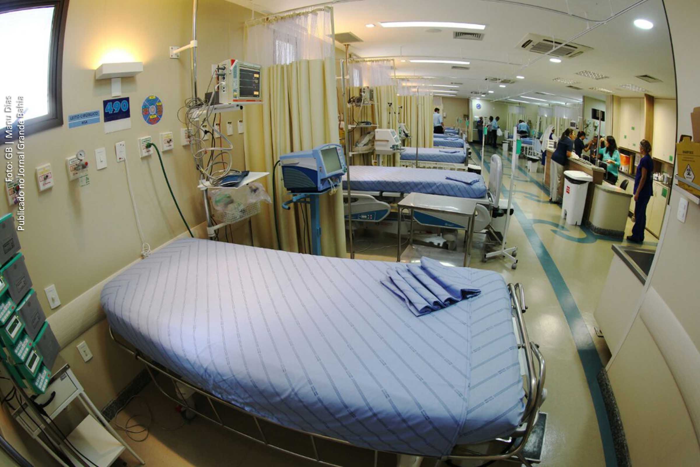 Centro de Tratamento Intensivo Adulto do Hospital Santo Antônio.