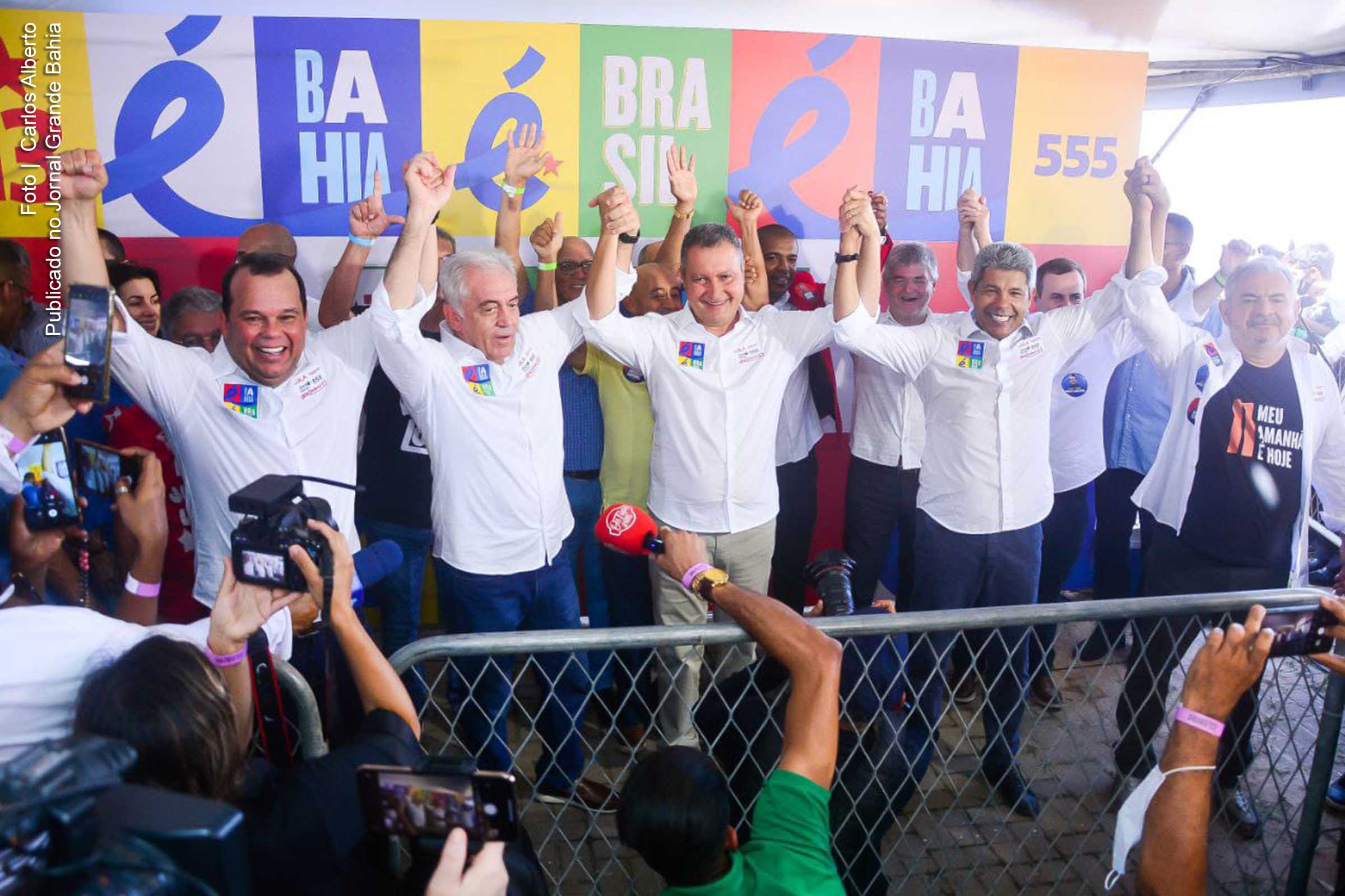 Convenção Estadual confirma Jerônimo Rodrigues candidato do PT ao Governo da Bahia, Geraldo Júnior (MDB), como vice-governador e Otto Alencar (PSD) para reeleição ao Senado.