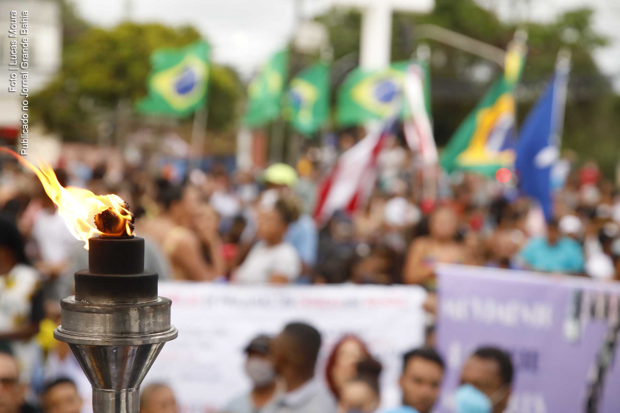 Fogo Simbólico marca início das comemorações do 2 de Julho em Cachoeira e Salvador.