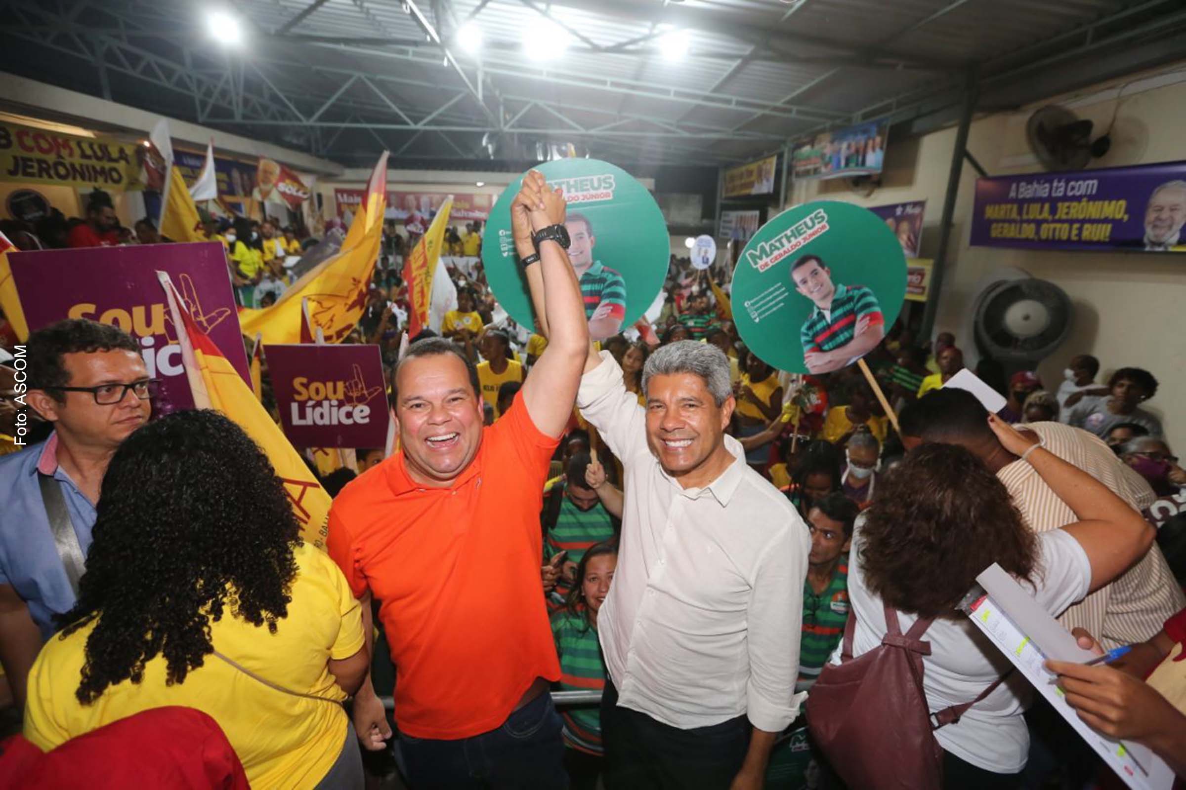 Geraldo Júnior é pré-candidato a vice-governador da Bahia, em chapa com Jerônimo Rodrigues.