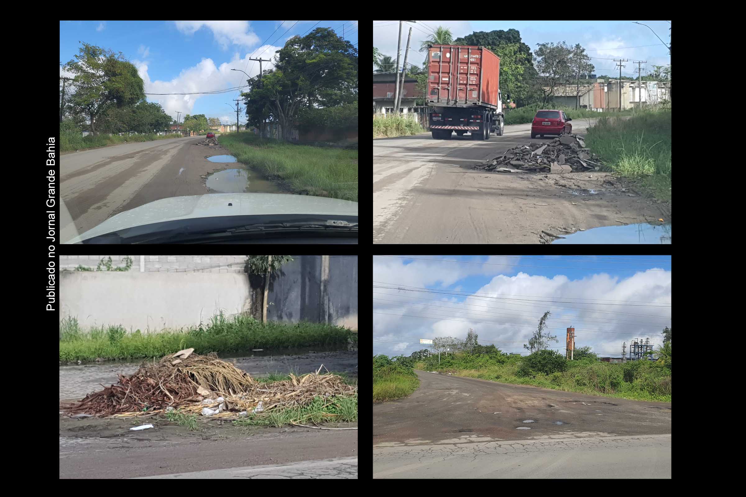 Imagens demonstram degradação severa da infraestrutura do núcleo do CIS Tomba, em Feira de Santana.
