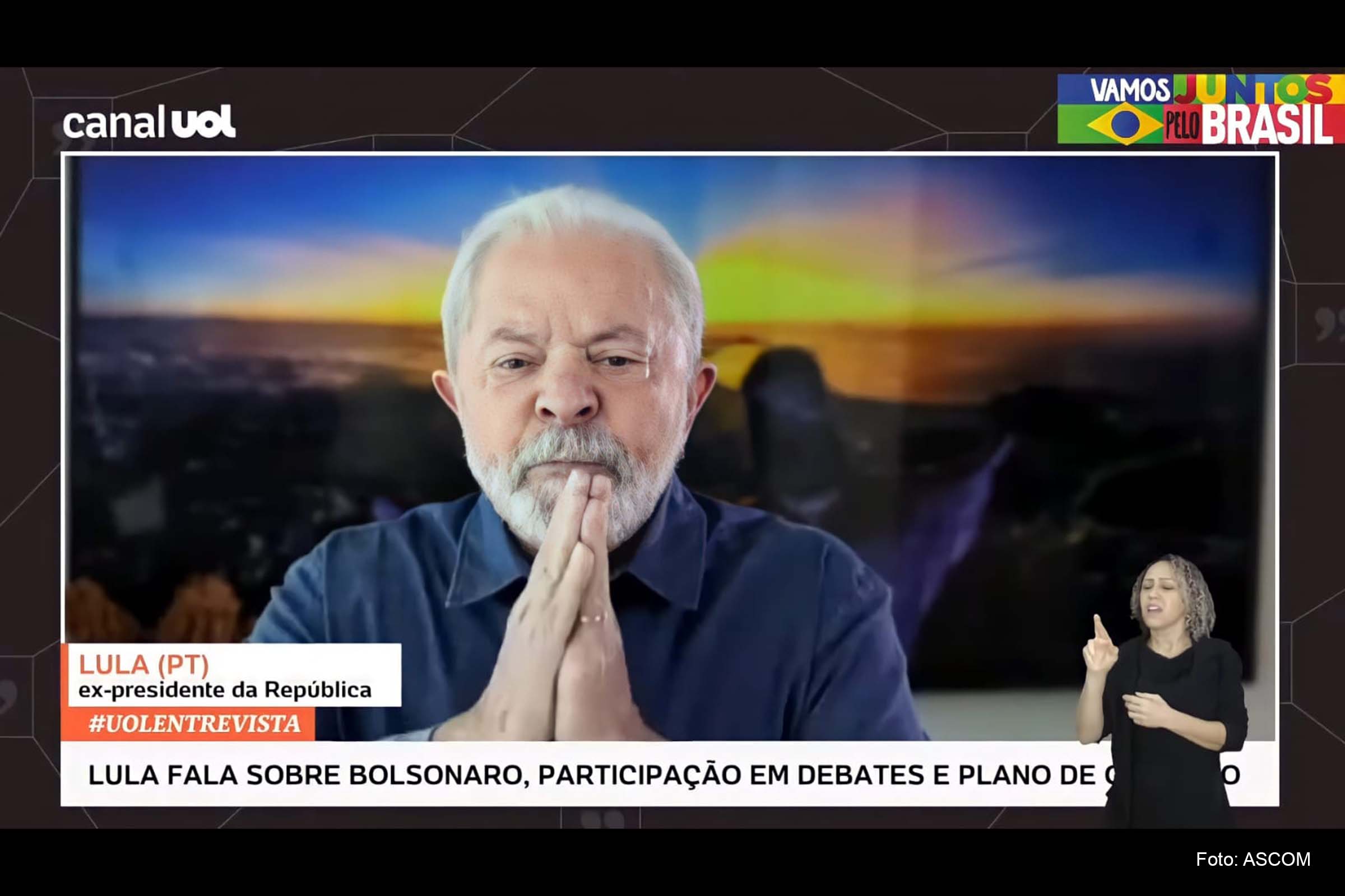 Em entrevista ao portal UOL, Lula defendeu que, sem que haja destruição, a diversidade da região seja revertida em geração de riqueza.