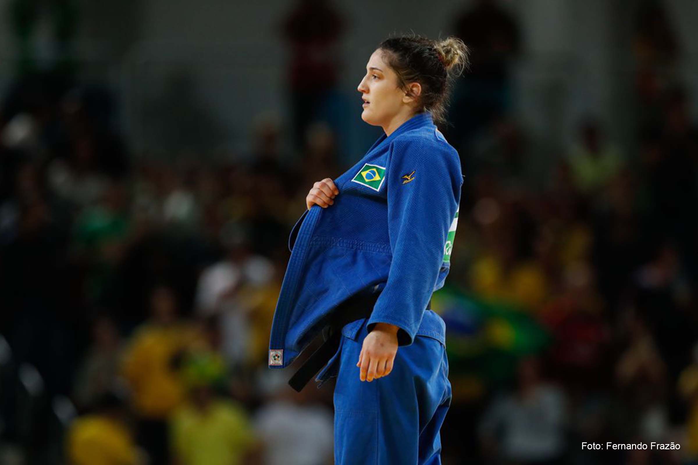 Uma semana após subir ao pódio no Grand Prix de Budapeste (Hungria), Mayra Aguiar conquistou mais um bronze em Zagreb.