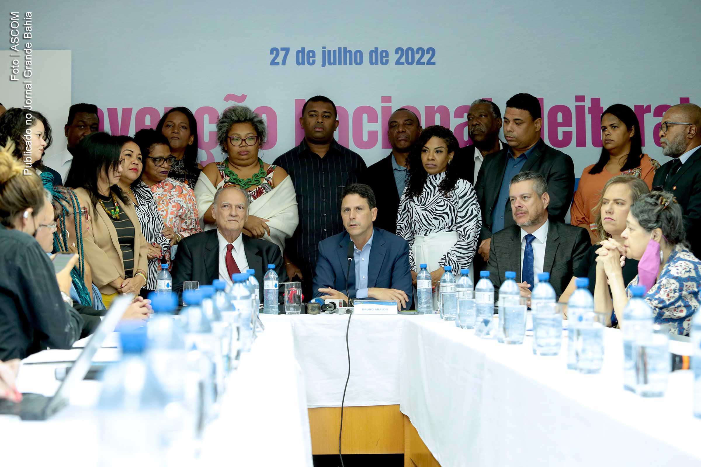 PSDB e Cidadania anunciam apoio a Simone Tebet como candidata à presidência da República.