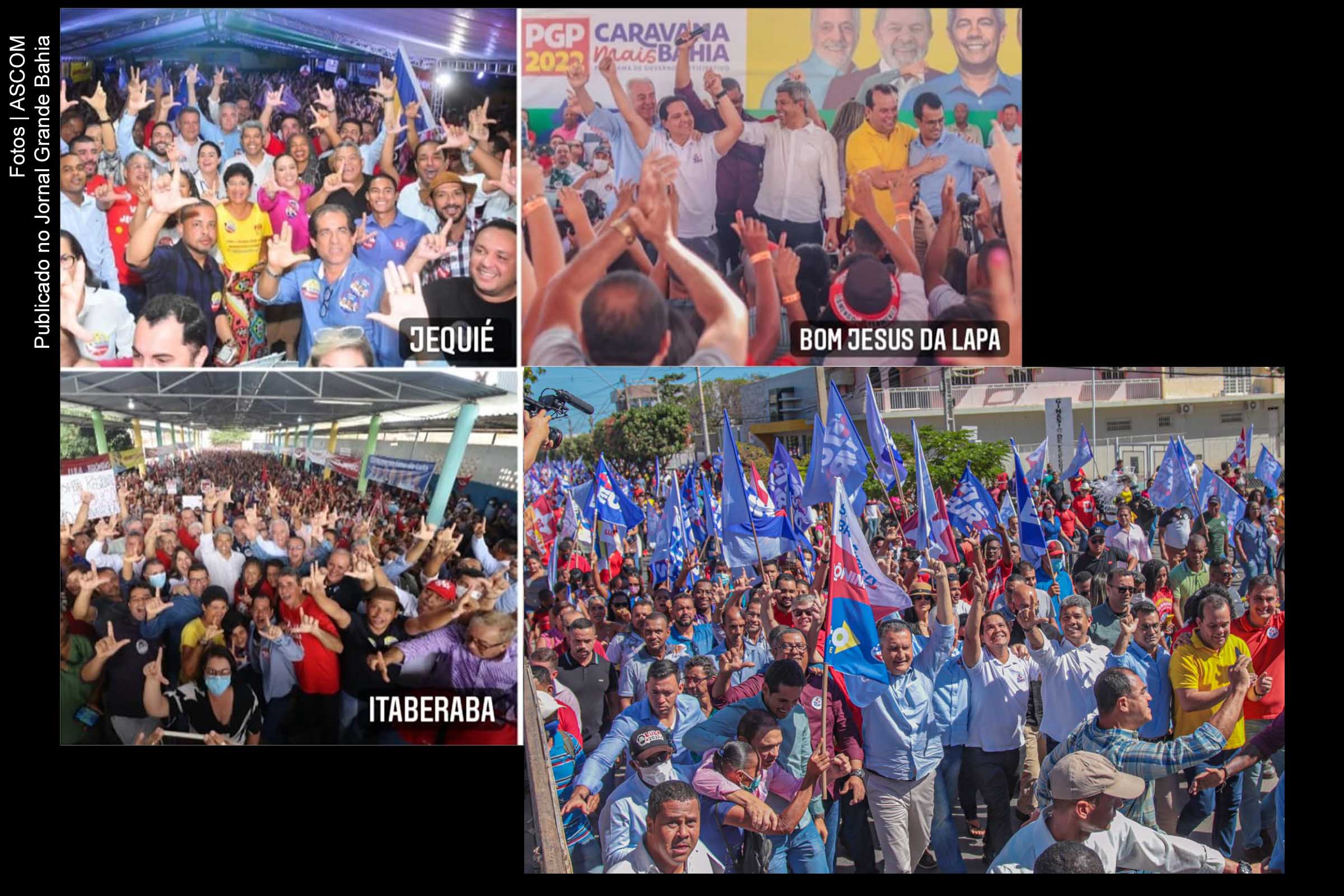 Eleições 2022: Jerônimo Rodrigues reúne 72 prefeitos em plenárias do PGP em Jequié, Itaberaba e Bom Jesus da Lapa