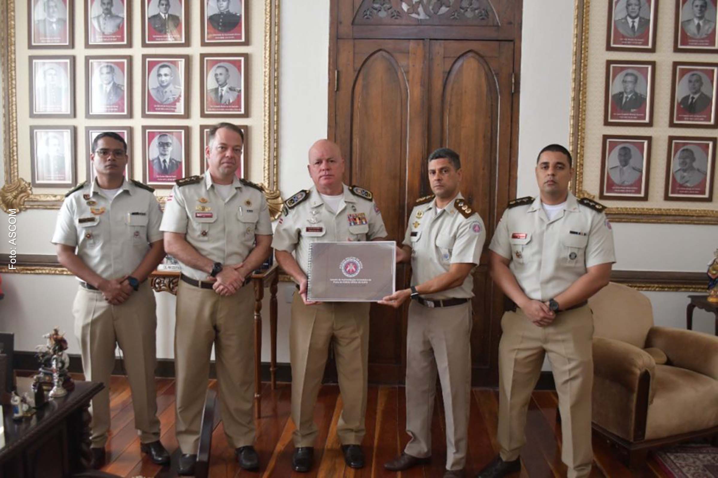 Comissão é presidida pelo tenente coronel Wagner, subcomandante do Comando de Policiamento Especializado, e conta com sete oficiais.