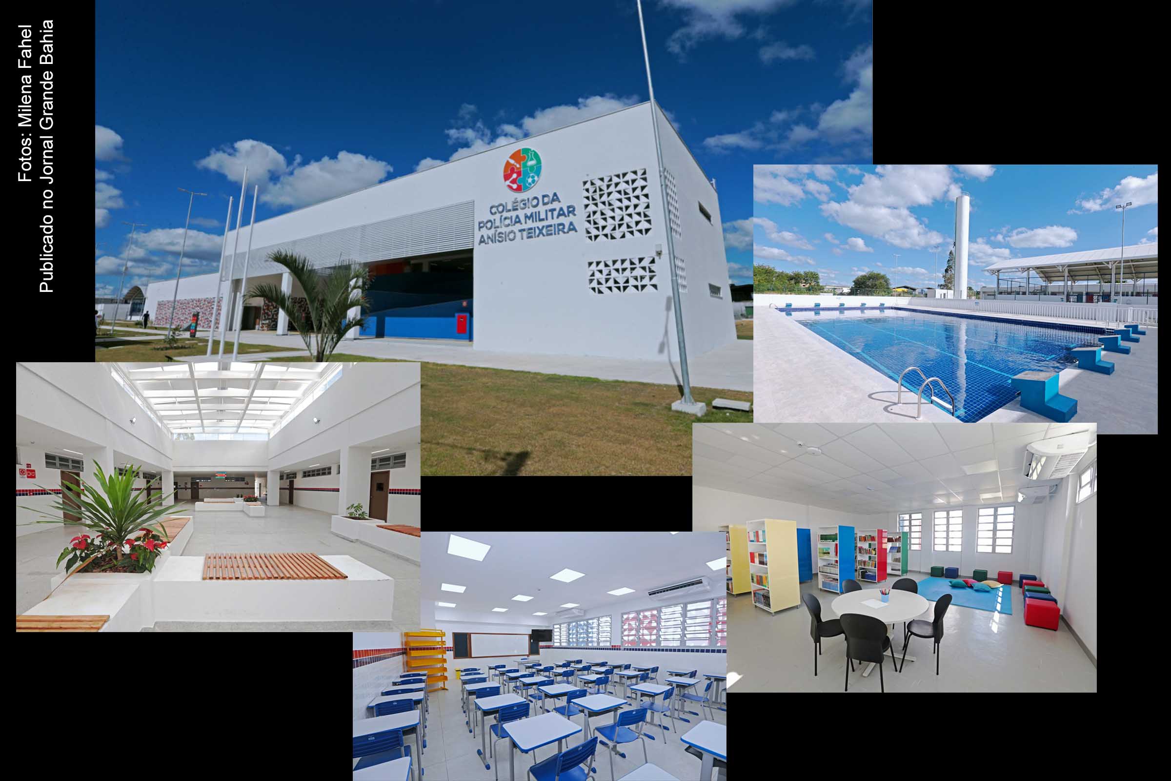 Colégio da Polícia Militar Anísio Teixeira é inaugurado pelo governador Rui Costa.