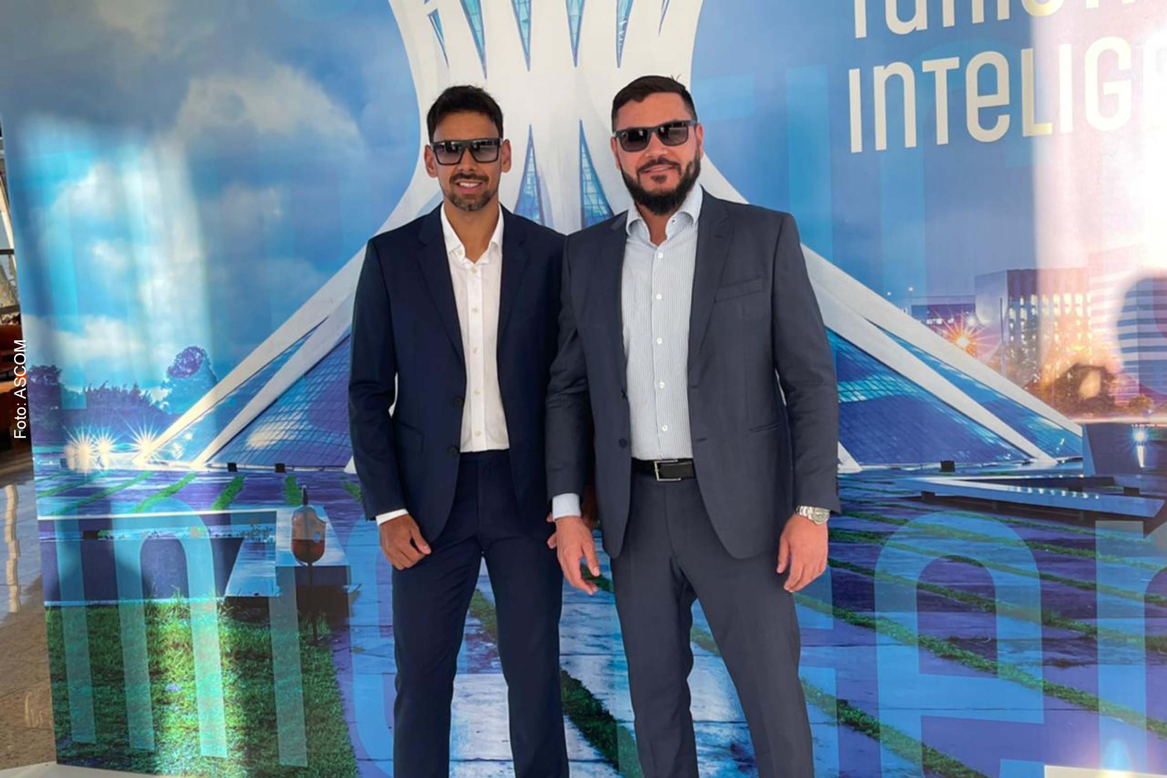 Empresários Cristiano Dubba e Waldney Oliveira, sócios da fintech CashPago.