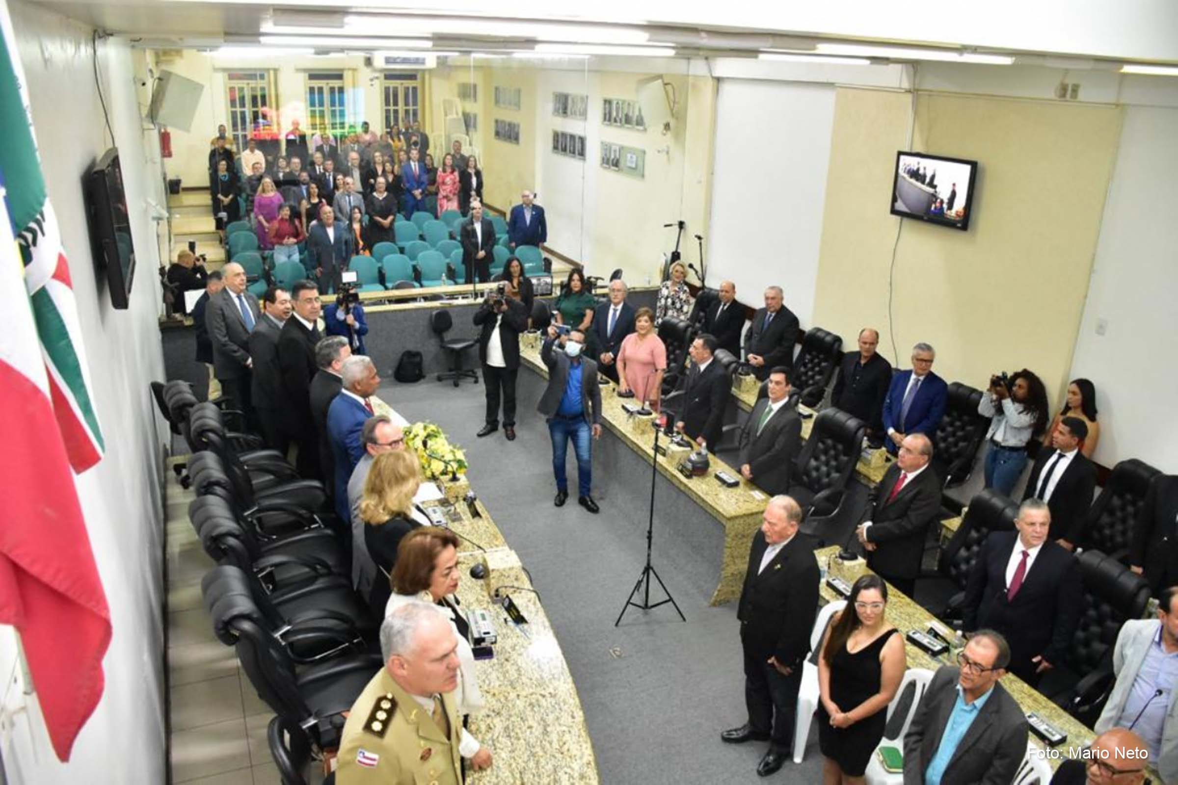 Carlos Souza Andrade é homenageado com título de Cidadão Feirense; Empresário é presidente do Conselho do Sebrae e presidiu Fecomércio