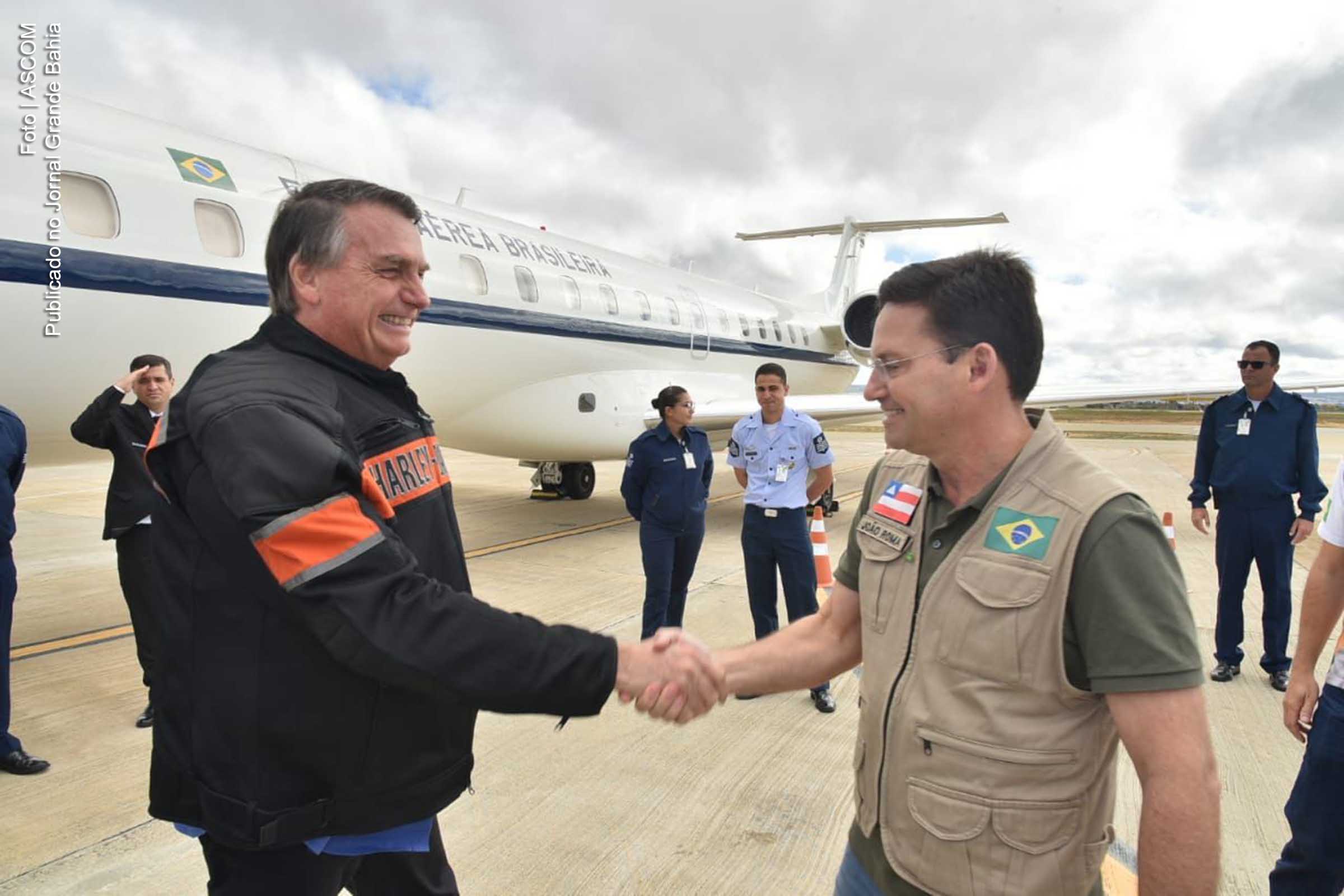 Encontro entre o presidente Jair Bolsonaro (PL) e o deputado federal João Roma (PL), candidato ao governo da Bahia nas Eleições 2022.
