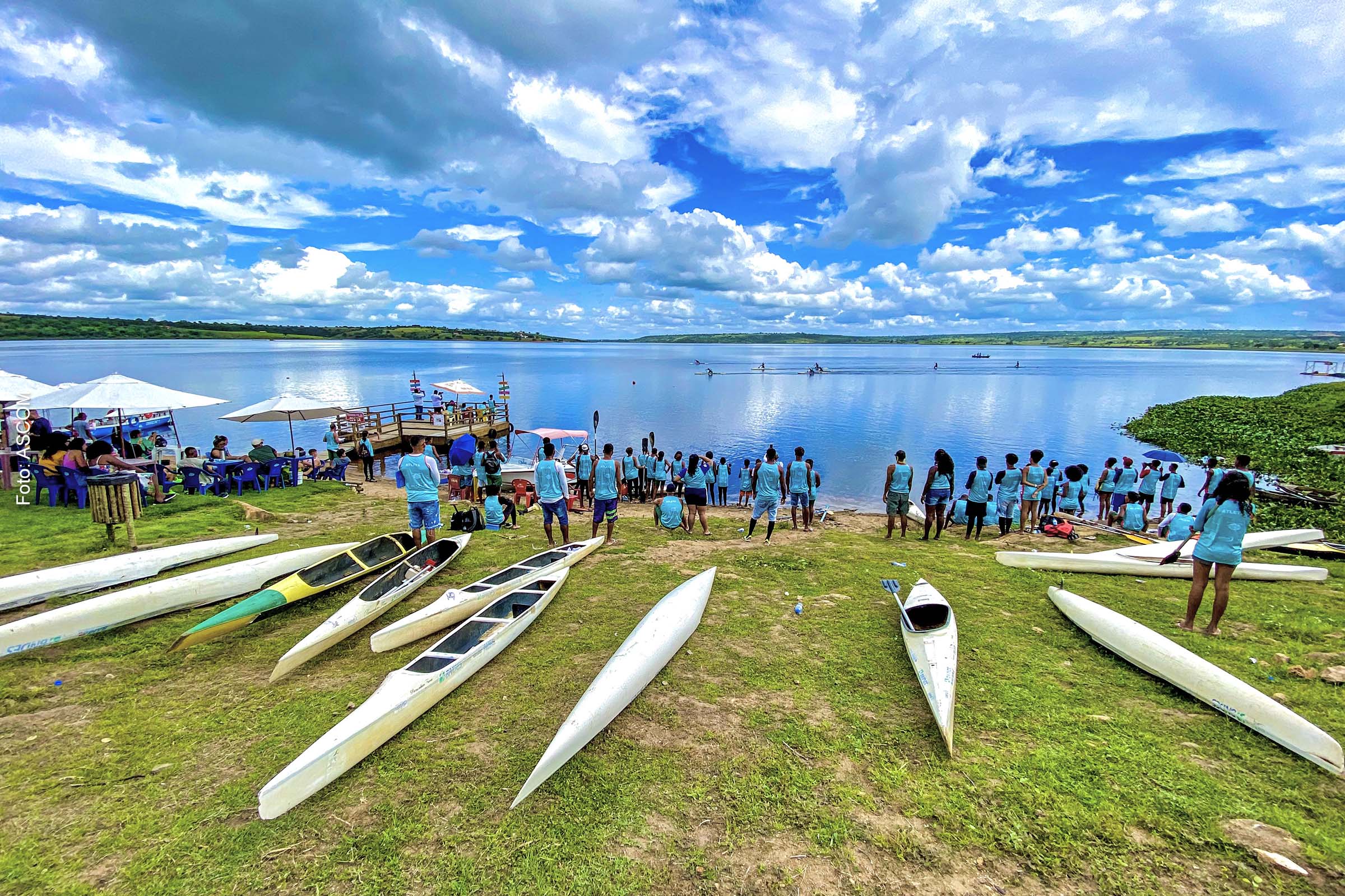 Realização do campeonato nacional no Lago é consequência do sucesso da 5ª etapa do campeonato baiano, que atestou as condições ideais do manancial para a prática esportiva.