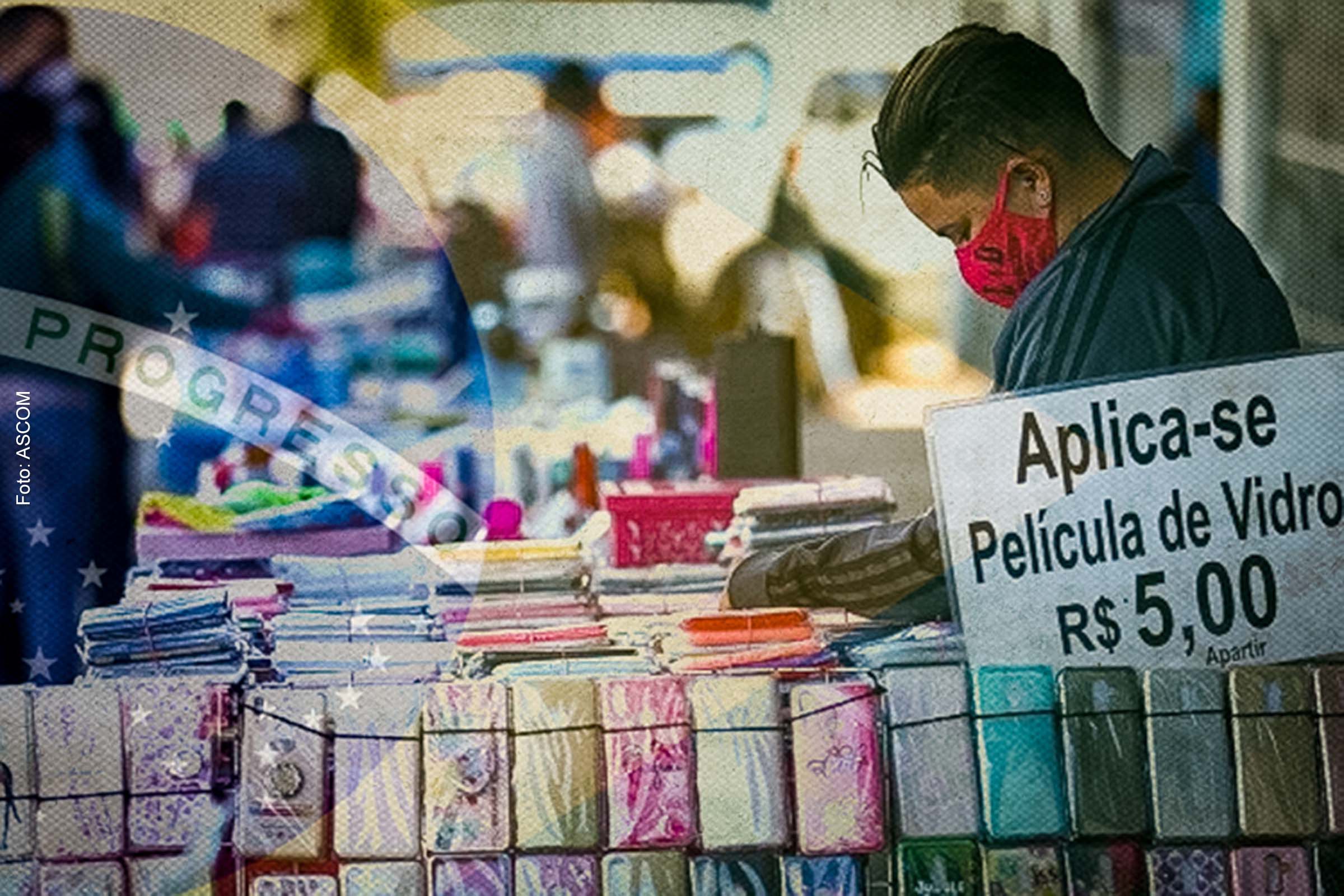 Número de trabalhadores por conta própria, somados formais e informais, foi estimado em 25,7 milhões, o maior contingente para um trimestre encerrado em junho desde 2012.