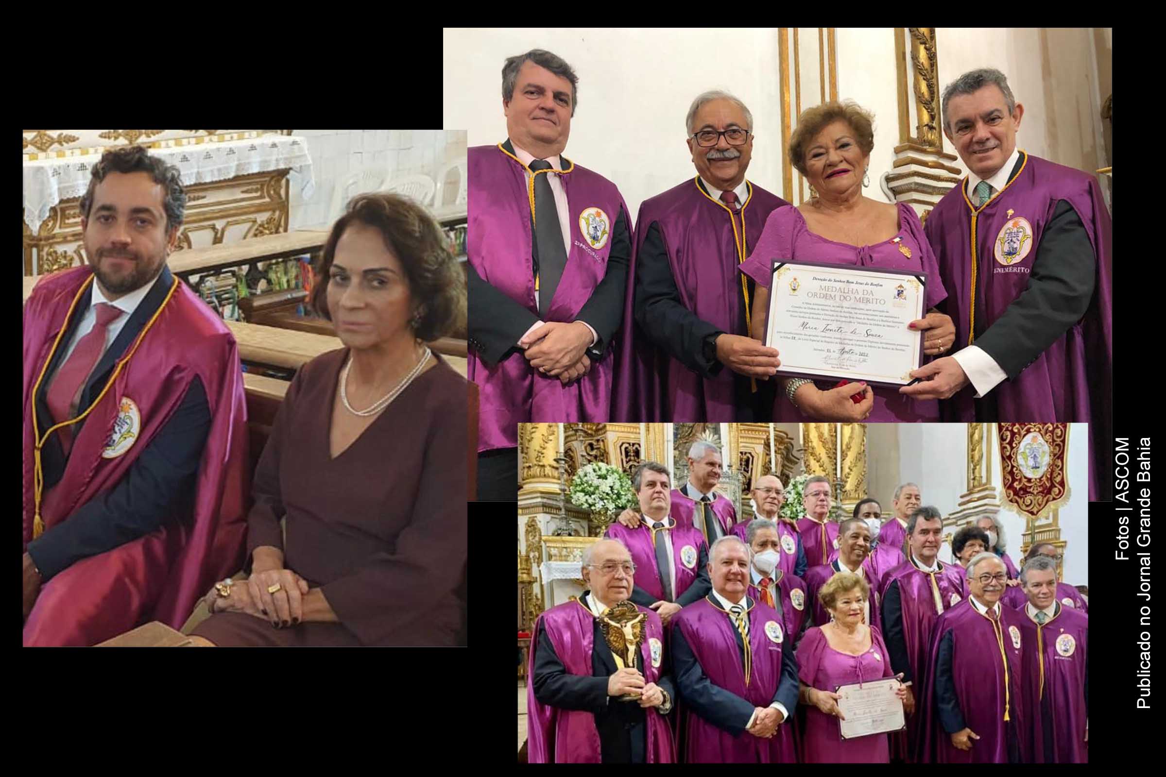Maria Isonete de Sousa é homenageada pela Venerável Irmandade do Senhor do Bonfim.