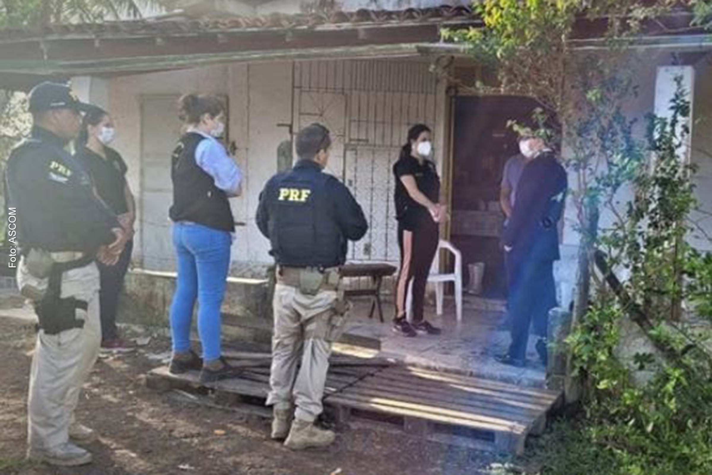 Equipe de fiscalização, composta pelo MPT, Ministério do Trabalho e Previdência e Polícia Rodoviária Federal, foi até a fazenda verificar denúncia de trabalho escravo.