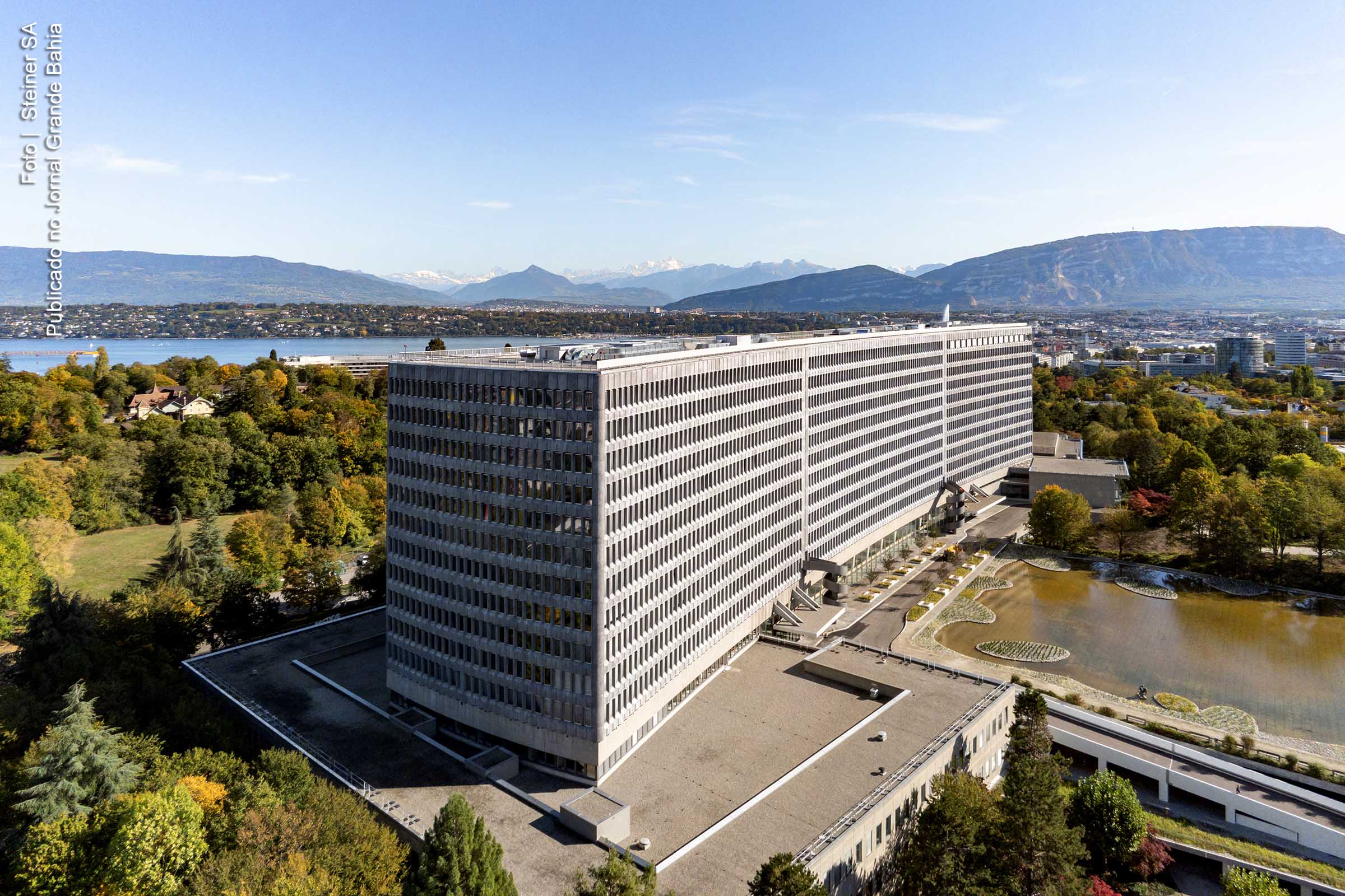 Sede da OIT em Genebra.