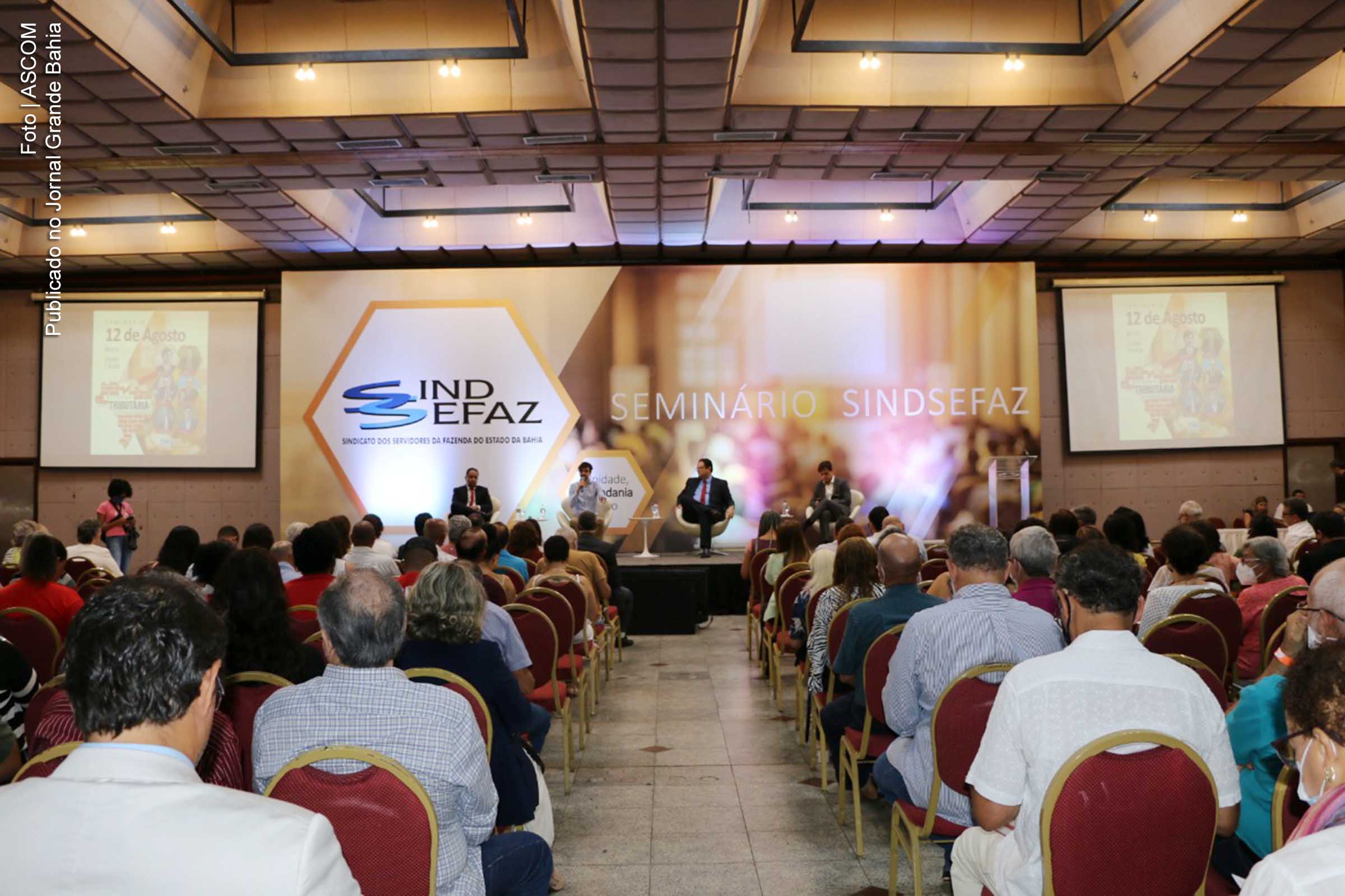 Seminário ‘O projeto de reconstrução do Brasil’ ocorreu em Salvador.