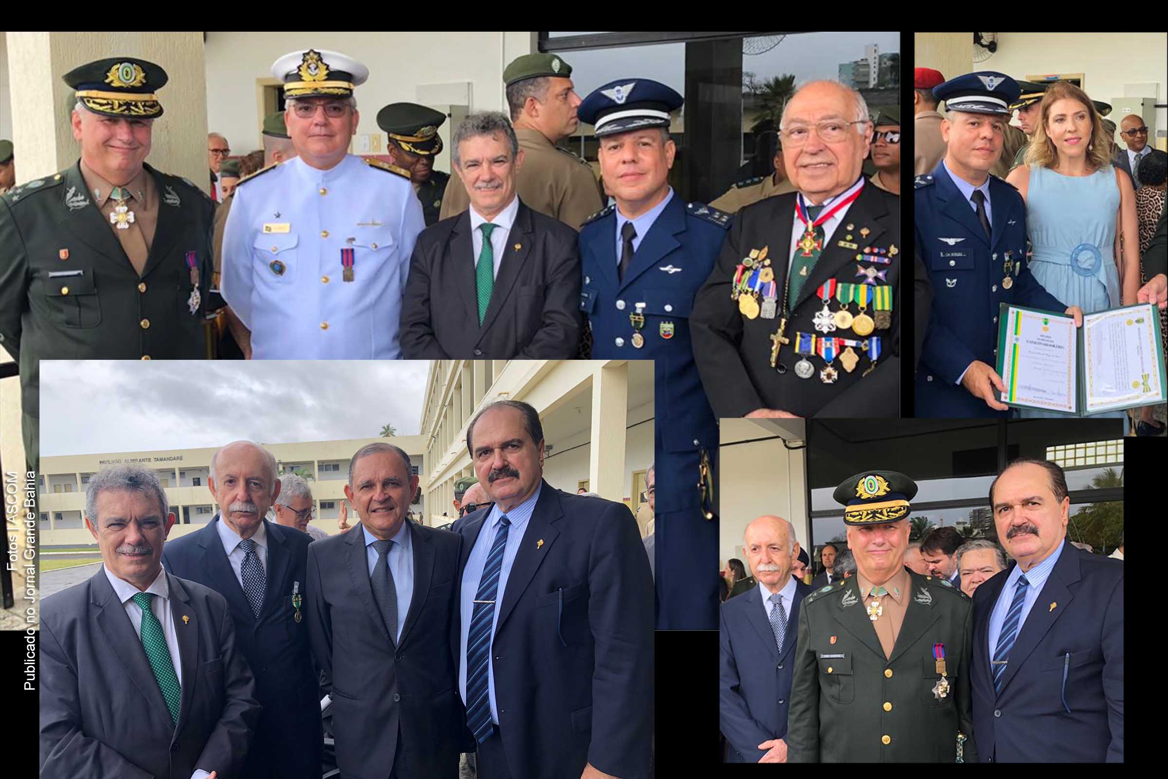 Solenidade presidida pelo general Guedon, comandante da 6ª Região Militar, foi marcada por homenagens a civis, membros do Poder Judiciário e comandantes militares.