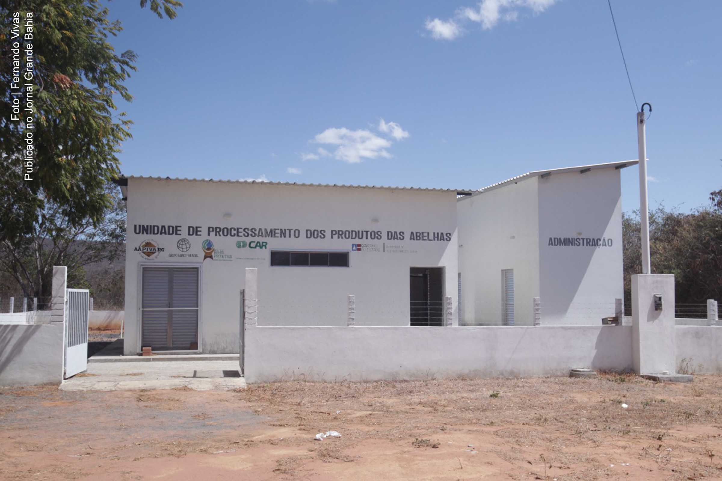 Unidade Beneficiamento de Mel da Associação dos Apicultores do Vale do Riacho Grande (Apivarg), na localidade de Novo Horizonte.